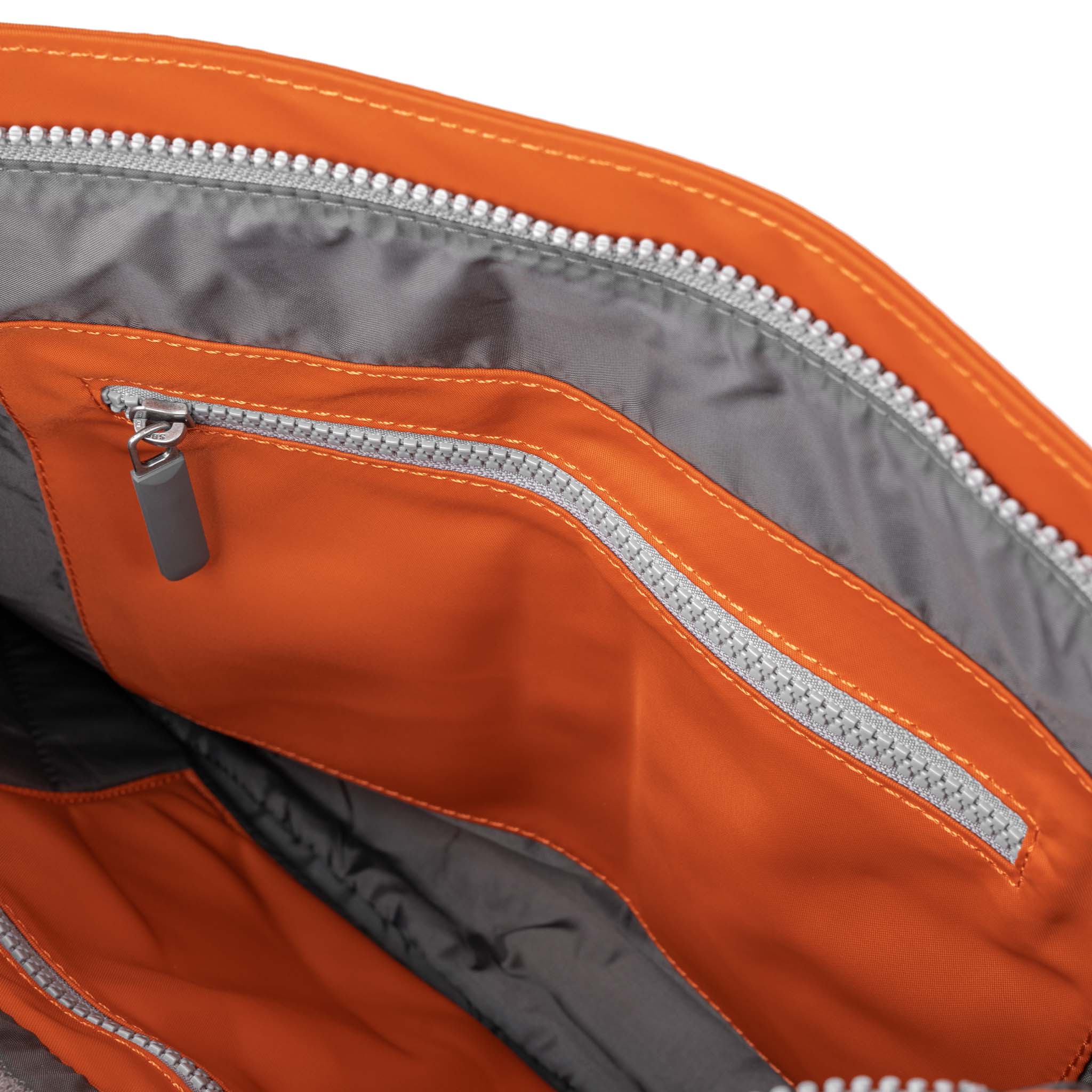 Moorgate Messenger Bag Medium Recycled Nylon - Burnt Orange