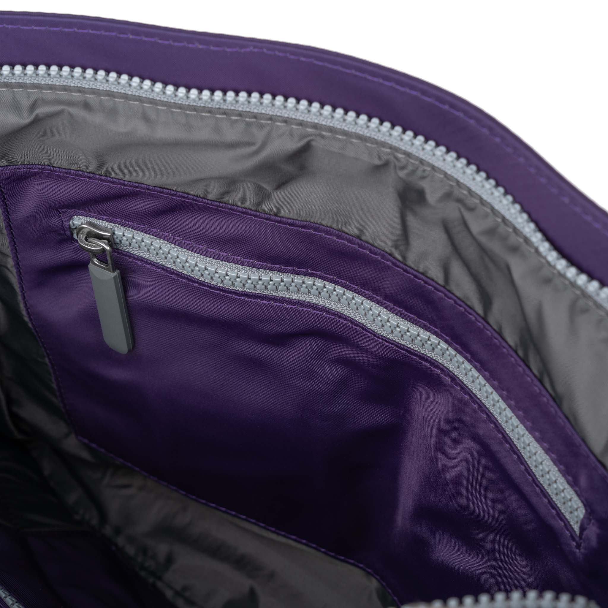 Moorgate Messenger Bag Medium Recycled Nylon - Majestic Purple