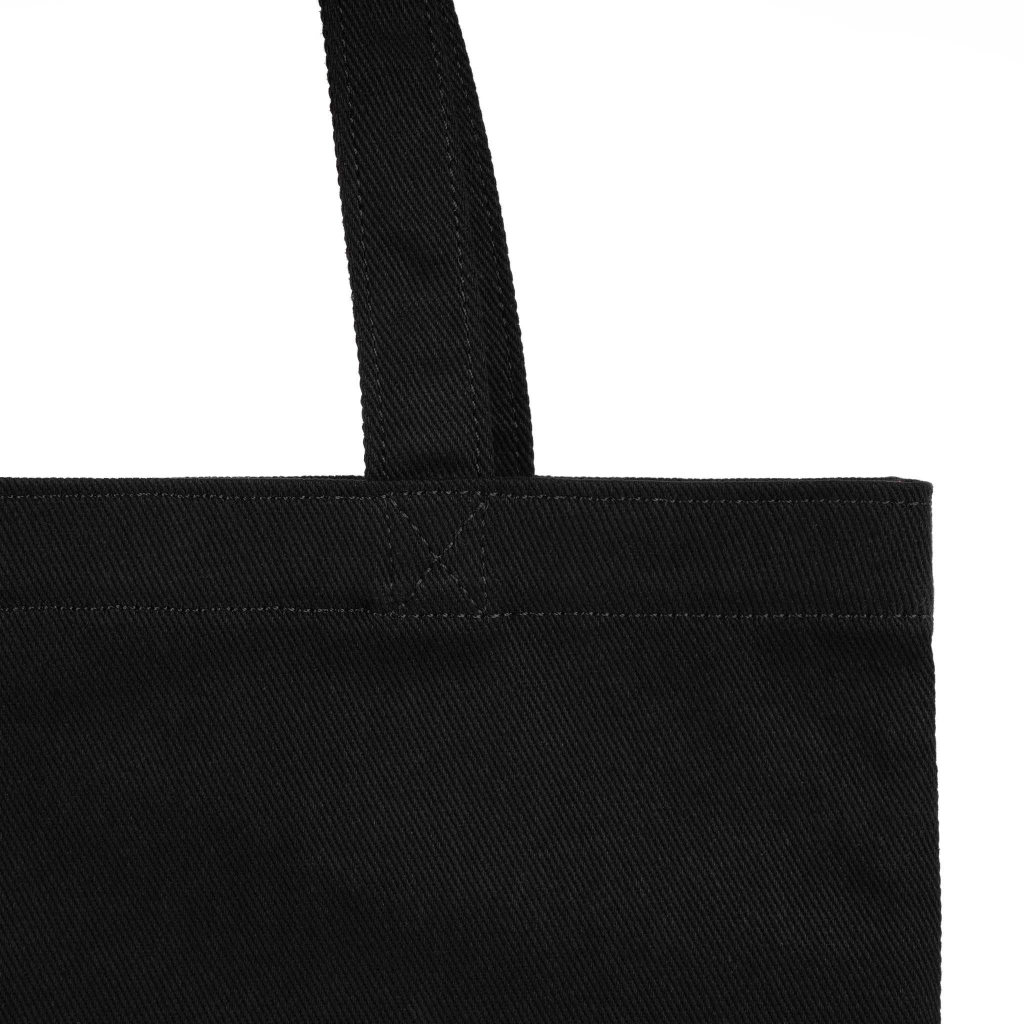 Notting Hill Tote Bag Small Cotton - Black Emerald
