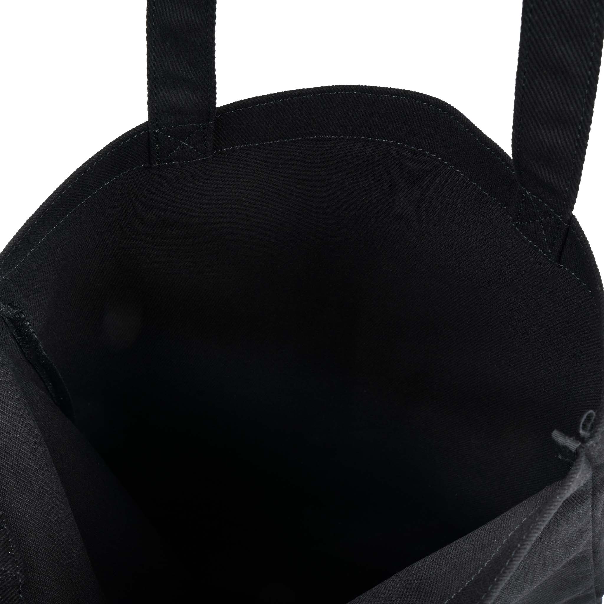 Notting Hill Tote Bag Small Cotton - Black Emerald