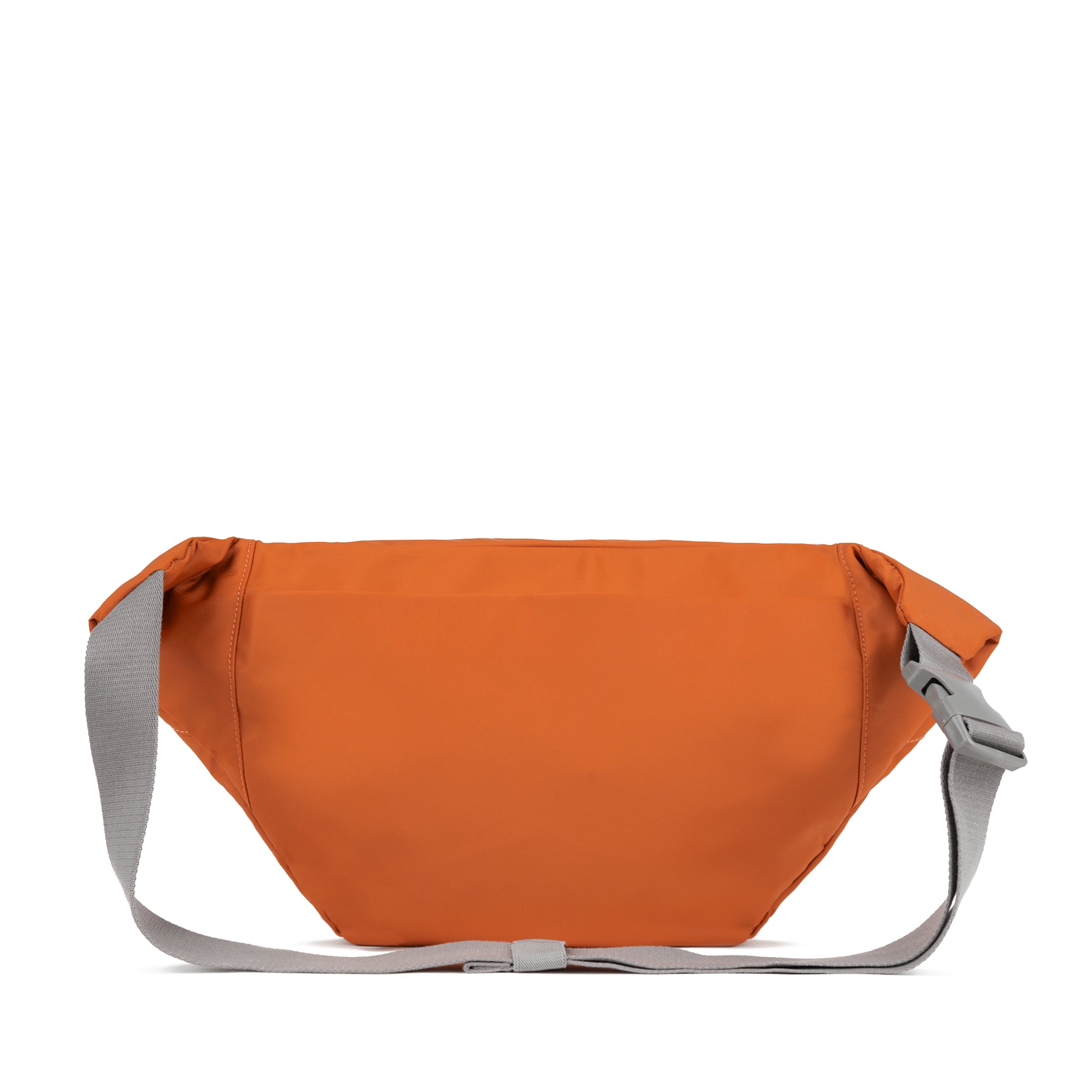 Oval Crossbody Bag Extra Large Recycled Nylon - Burnt Orange