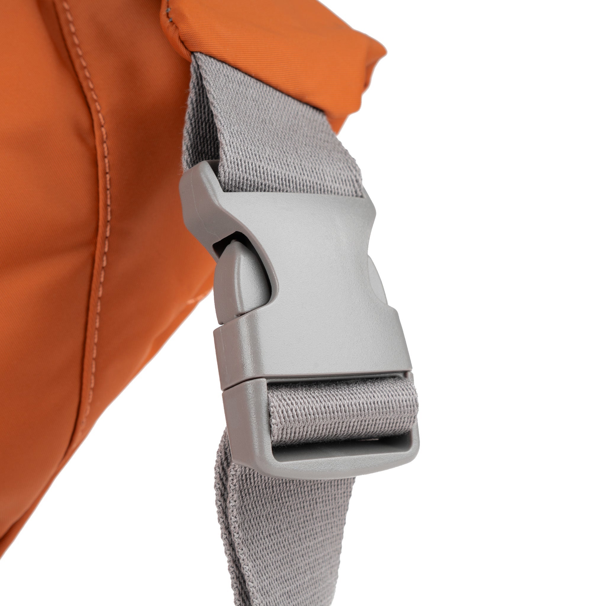Oval Crossbody Bag Extra Large Recycled Nylon - Burnt Orange