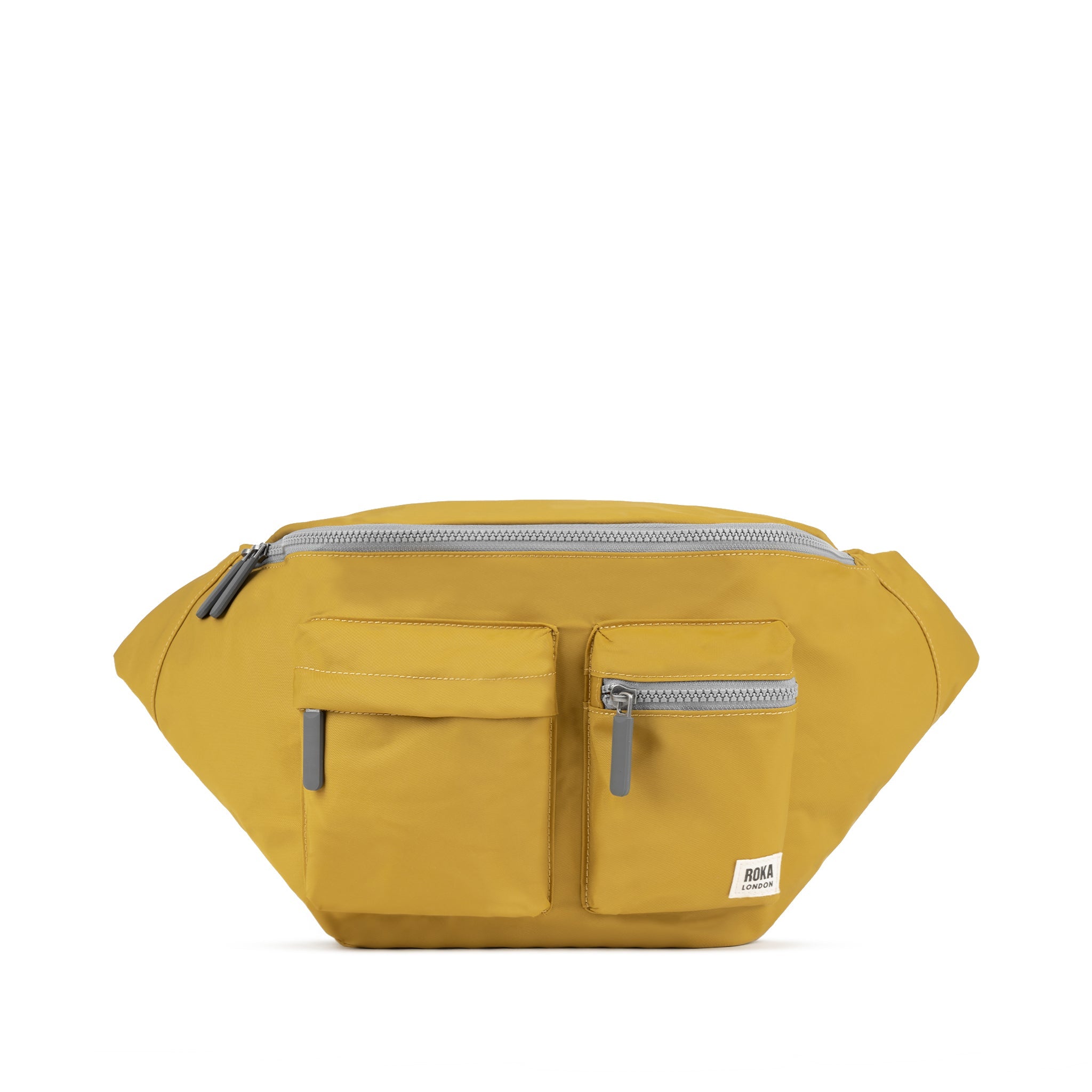 Oval Crossbody Bag Extra Large Recycled Nylon - Corn