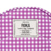 PADDINGTON B PURPLE GINGHAM RECYCLED CANVAS - RUTHERFORD & Co