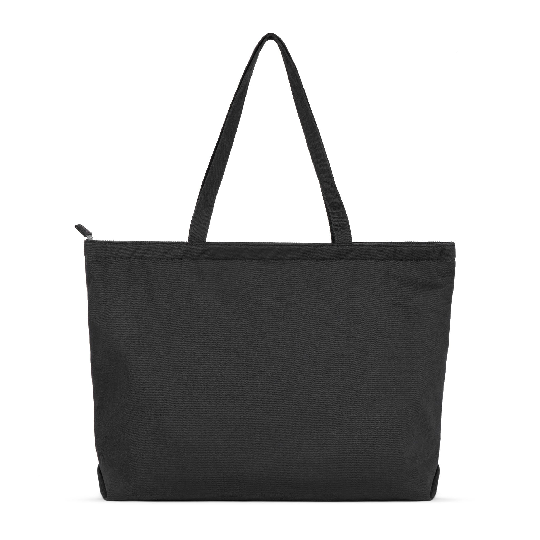 Portobello Tote Bag Large Cotton - Black