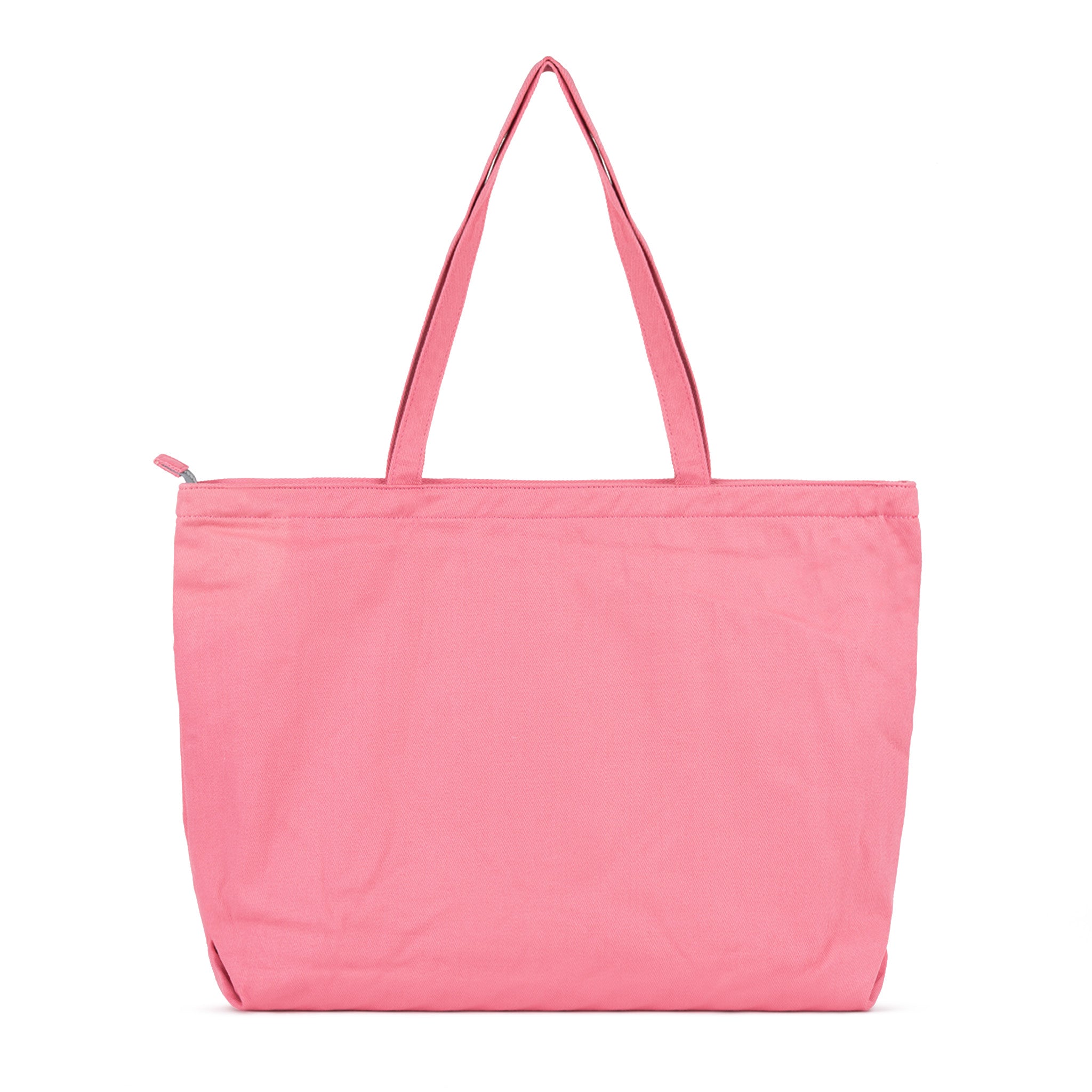 Portobello Tote Bag Large Cotton - Crimson