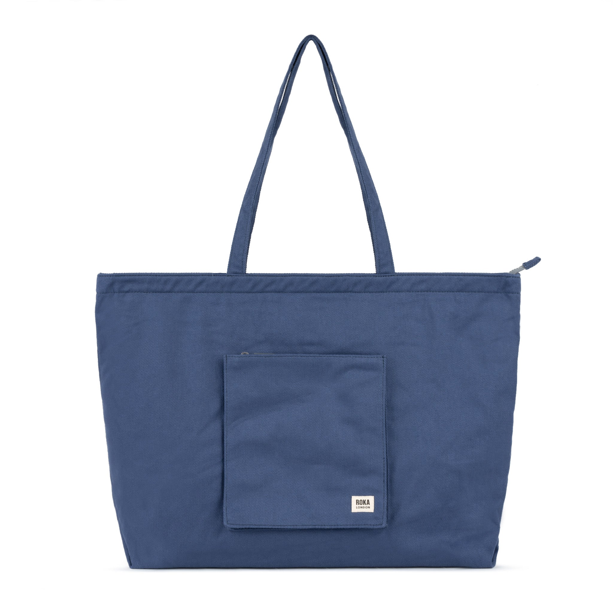 Portobello Tote Bag Large Cotton - Indigo