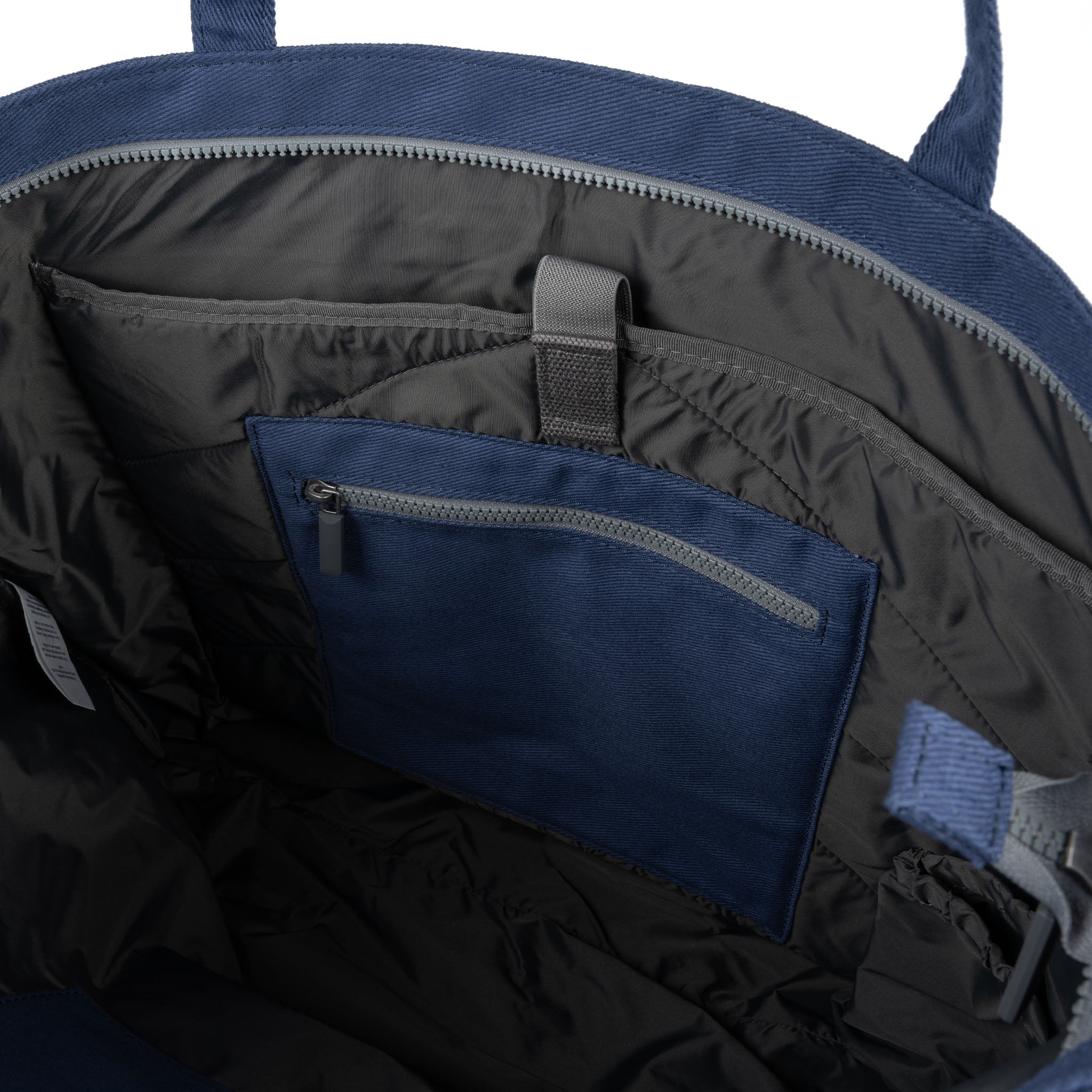 Portobello Tote Bag Large Cotton - Indigo