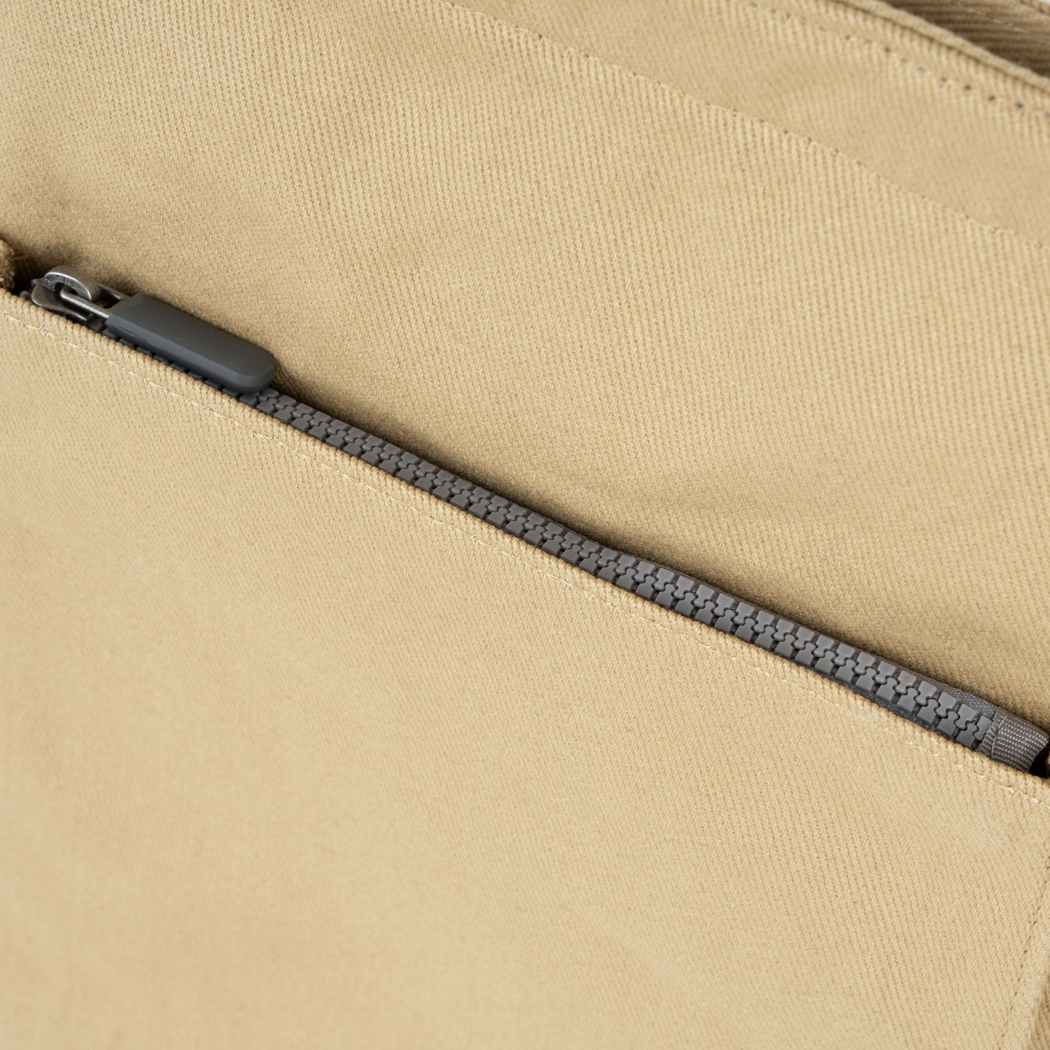 Portobello Tote Bag Large Cotton - Khaki