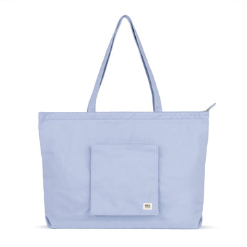Portobello Tote Bag Large Cotton - Periwinkle