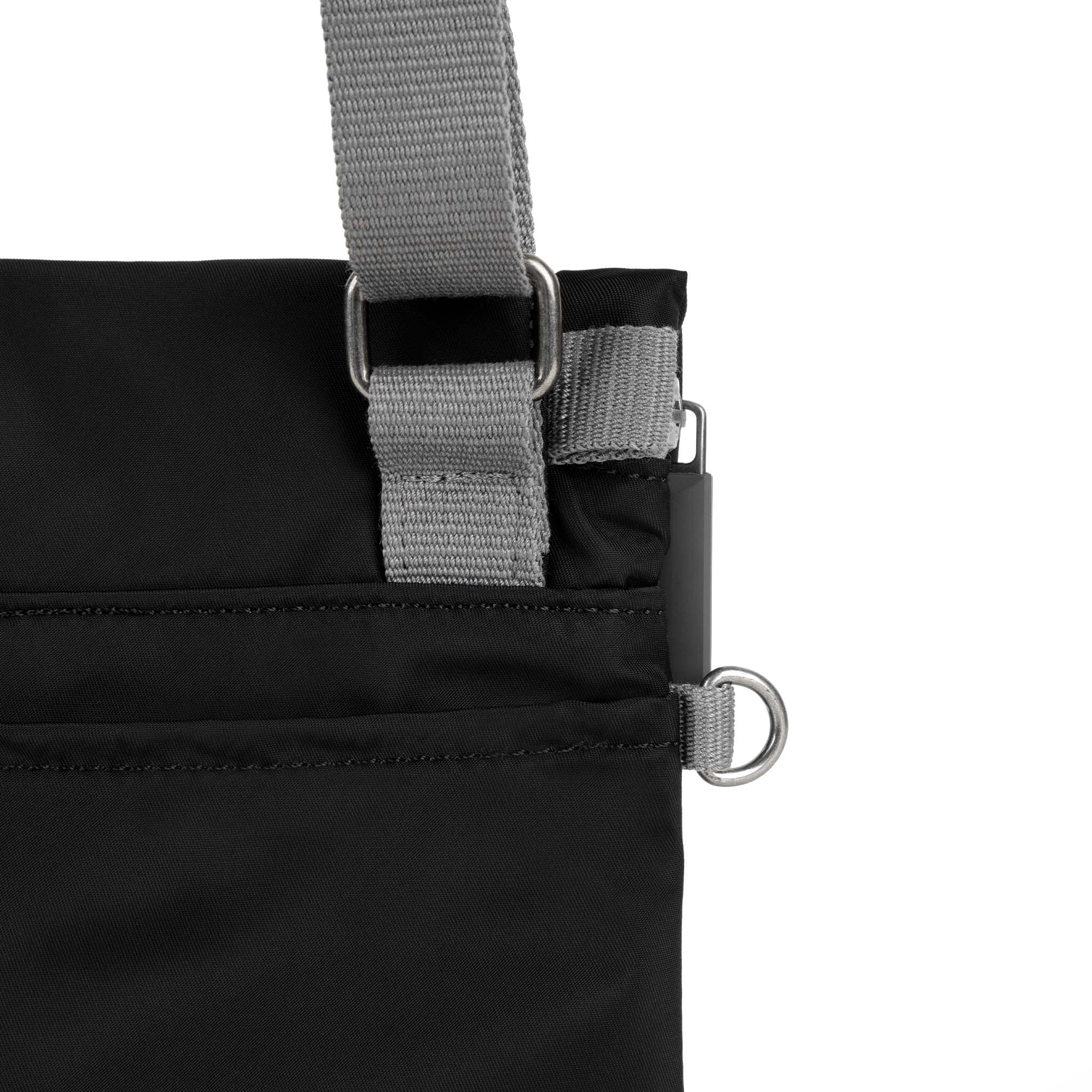 Stratford Crossbody Bag Small Recycled Nylon - Black
