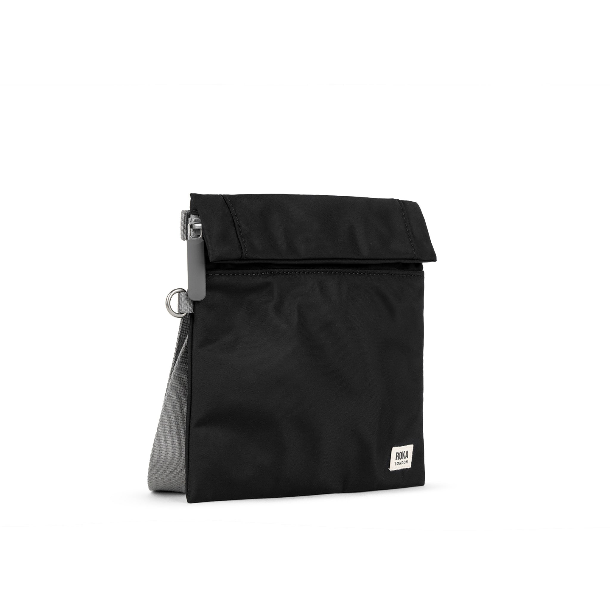 Stratford Crossbody Bag Small Recycled Nylon - Black