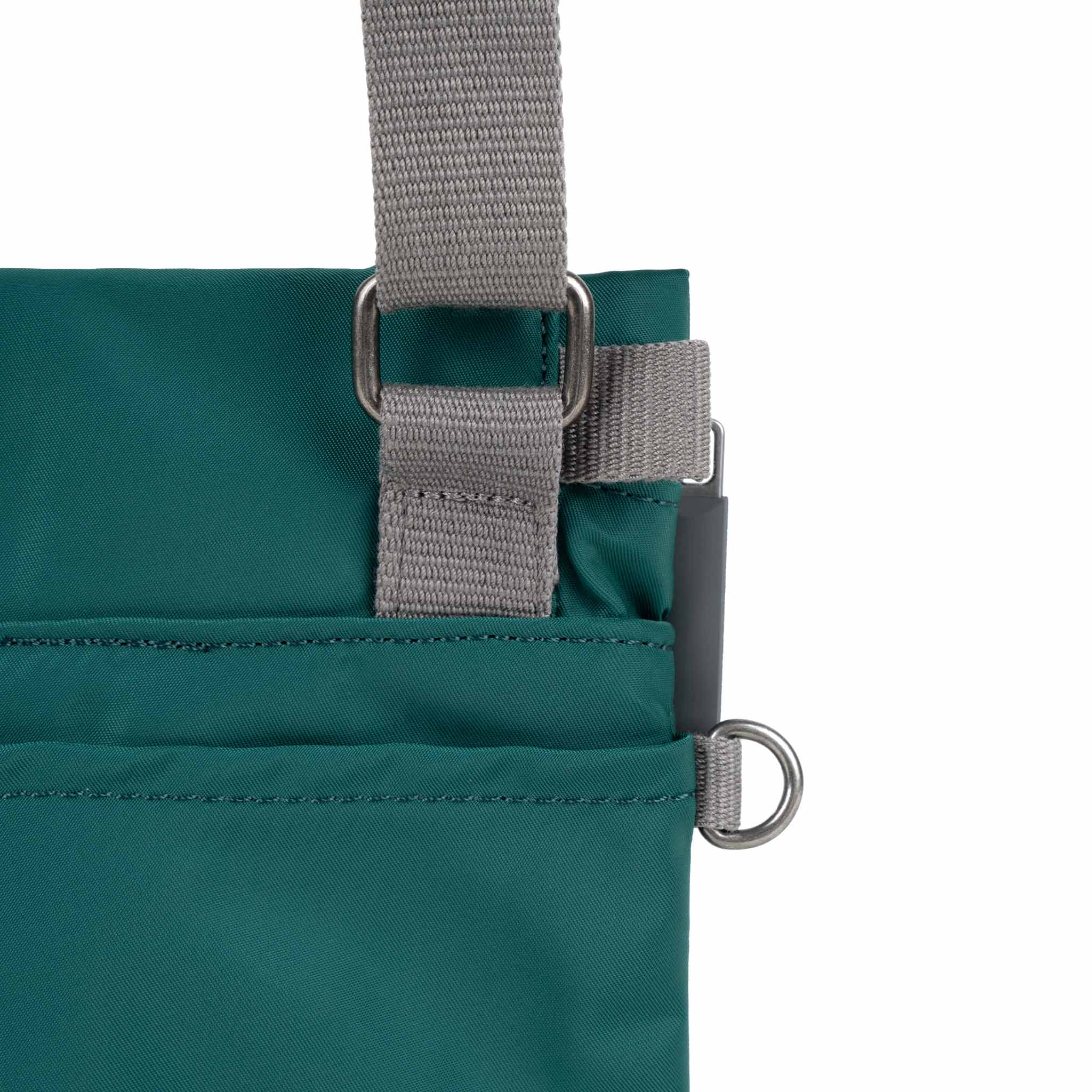 Stratford Crossbody Bag Small Recycled Nylon - Teal