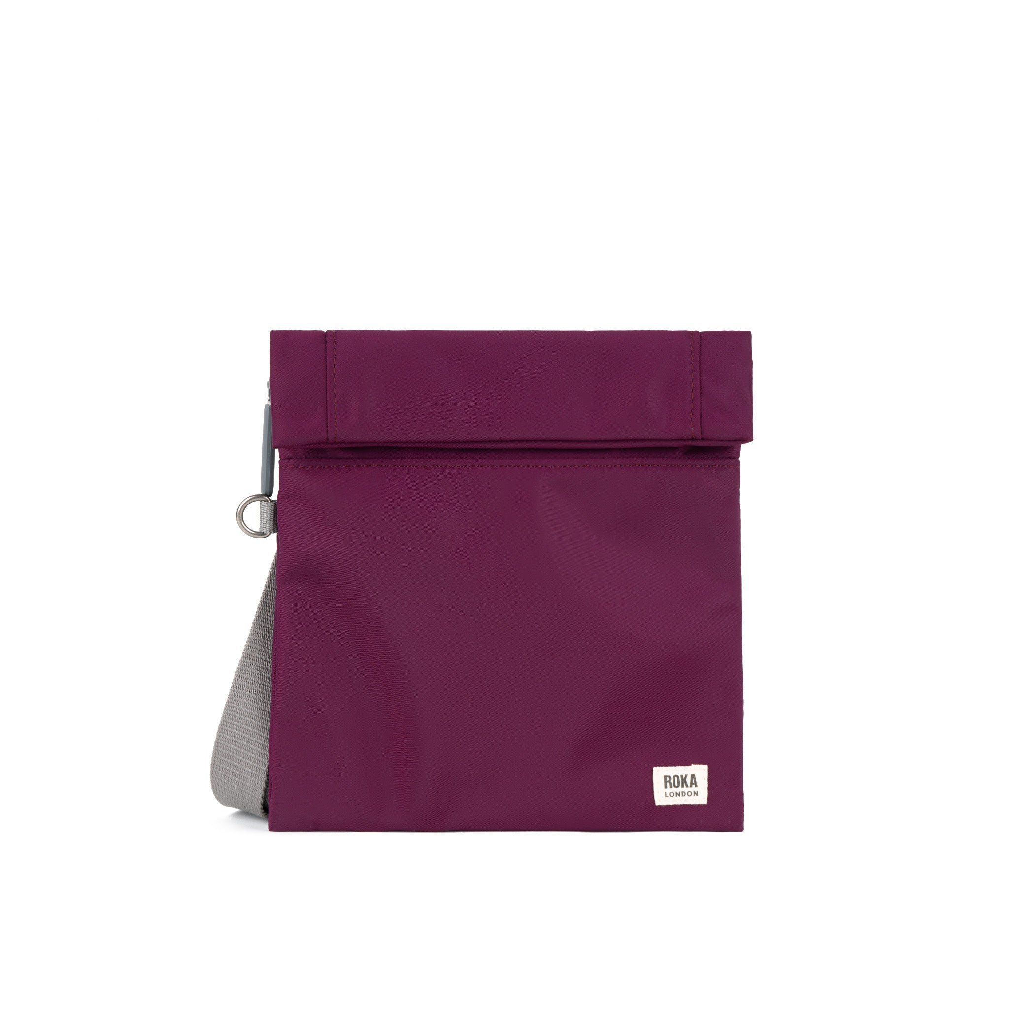 Stratford Crossbody Bag Small Recycled Nylon Ripstop - Royal Burgundy