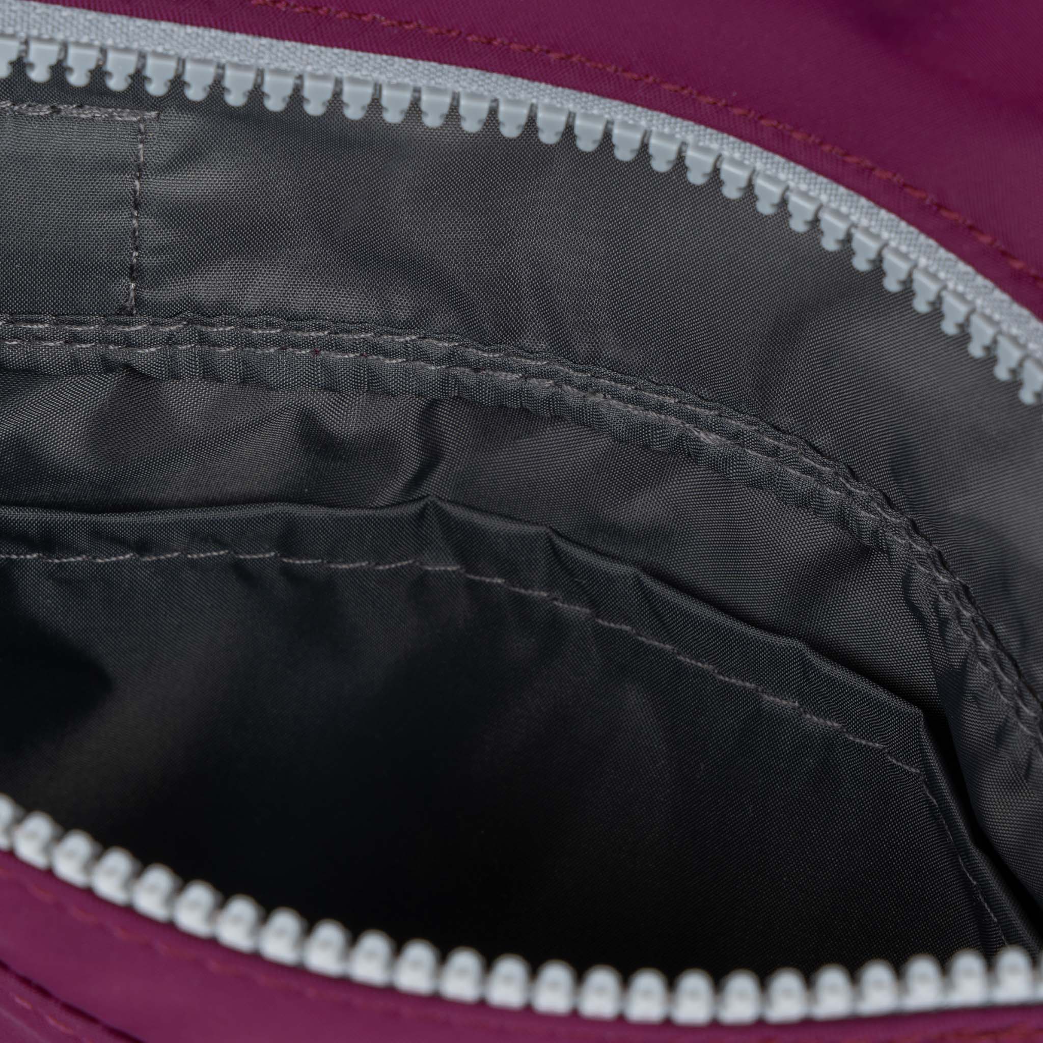 Stratford Crossbody Bag Small Recycled Nylon Ripstop - Royal Burgundy