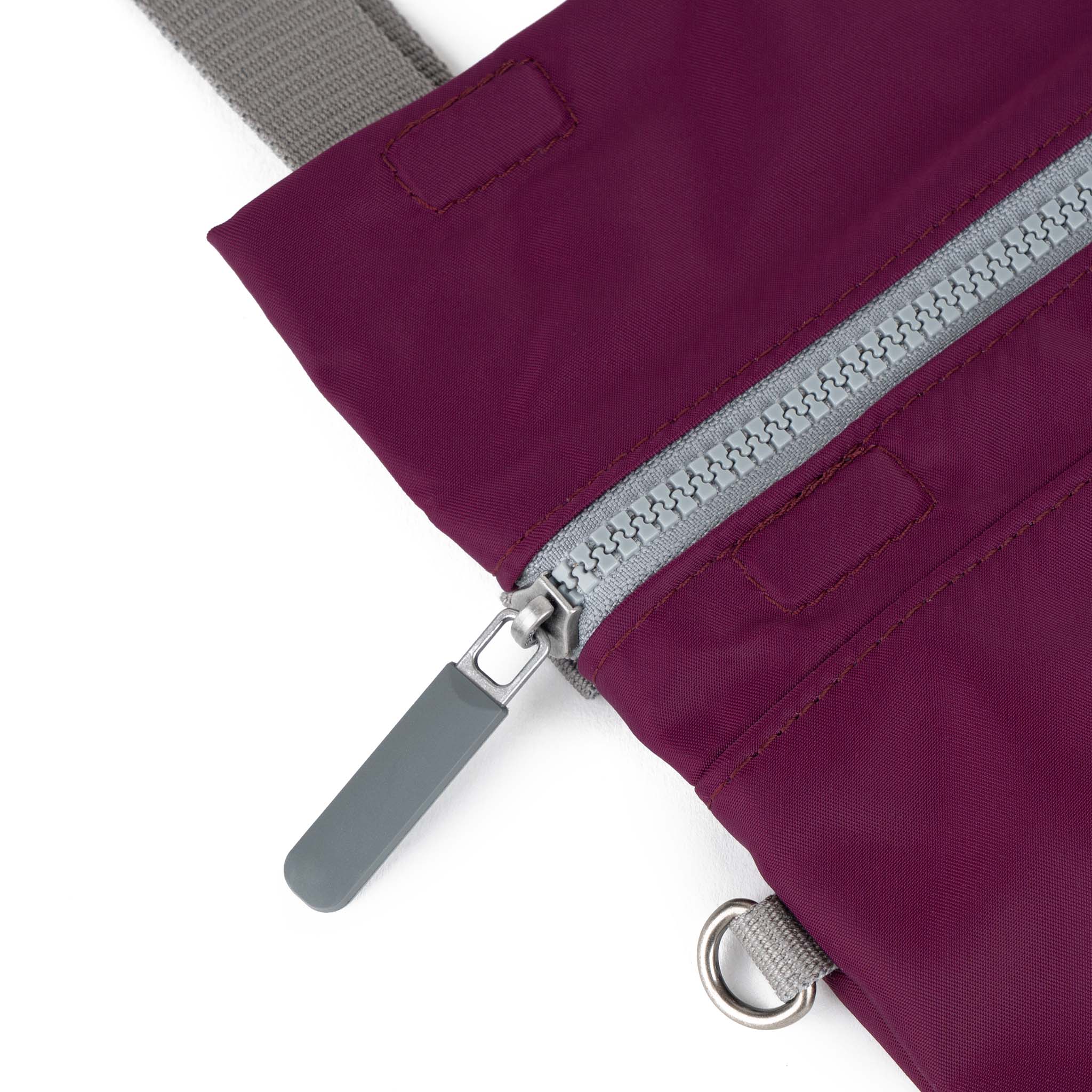 Stratford Crossbody Bag Small Recycled Nylon Ripstop - Royal Burgundy