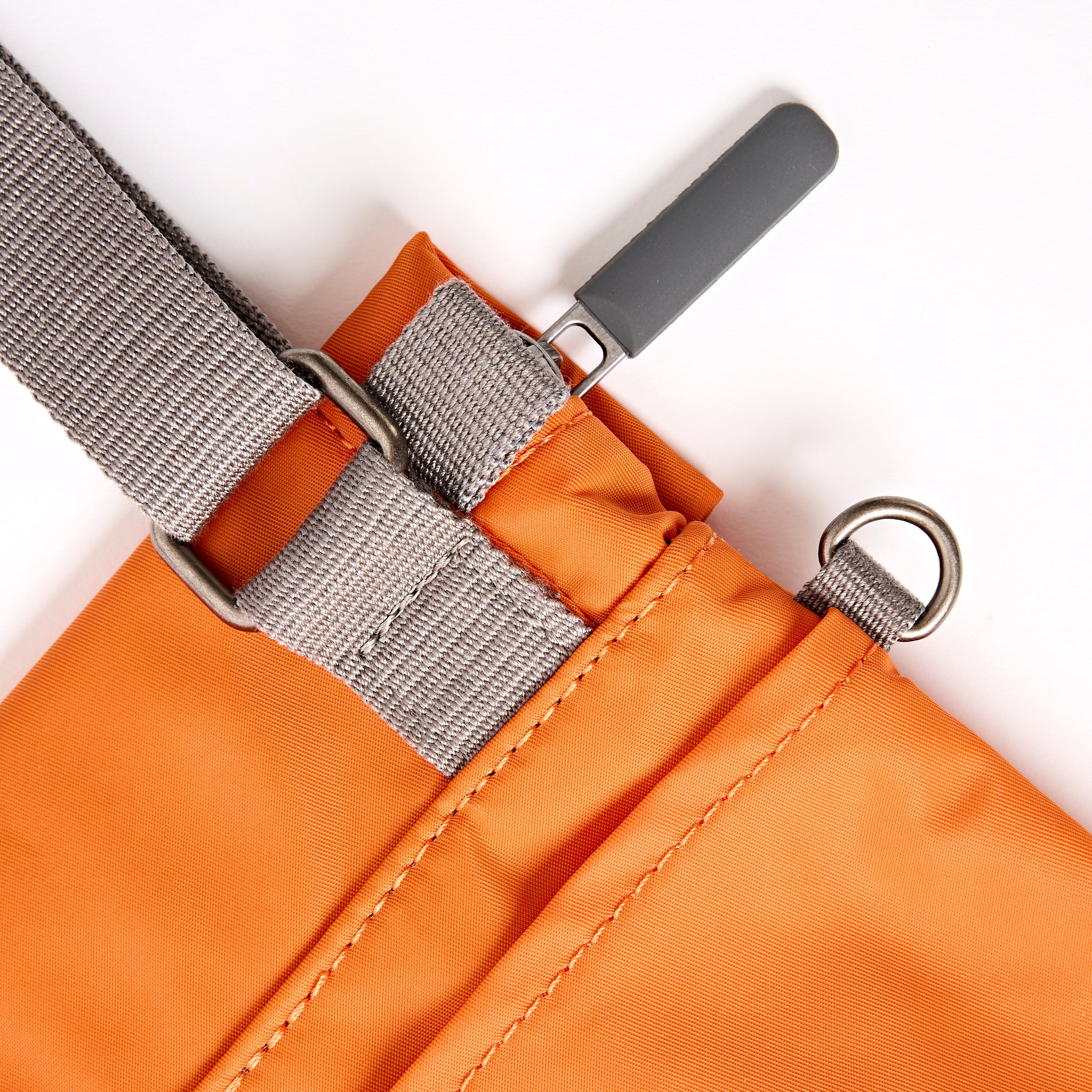 Stratford Crossbody Bag Small Recycled Nylon - Jaffa Orange