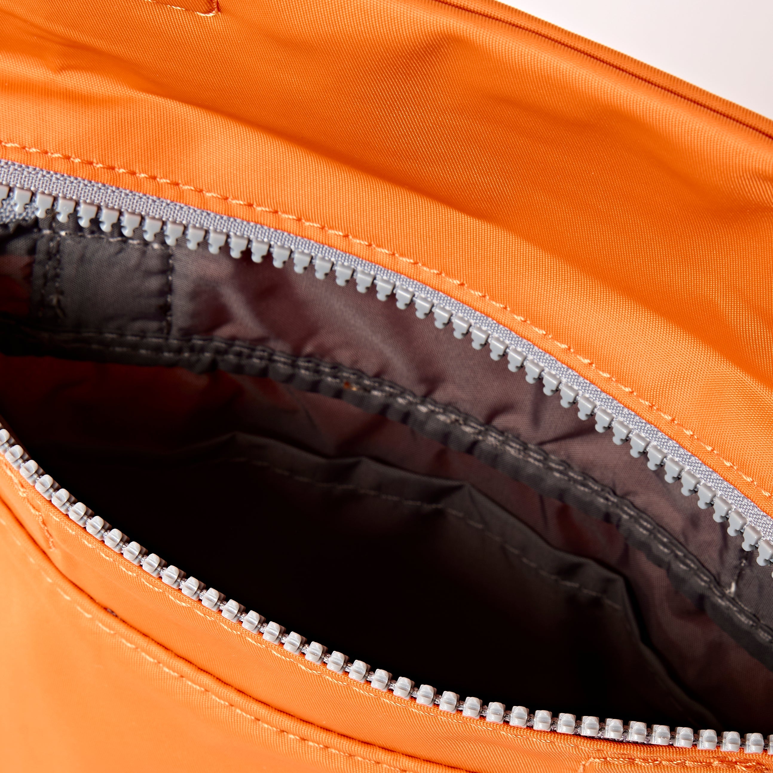 Stratford Crossbody Bag Small Recycled Nylon - Jaffa Orange