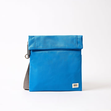 Stratford Crossbody Bag Small Recycled Nylon - Malibu Blue