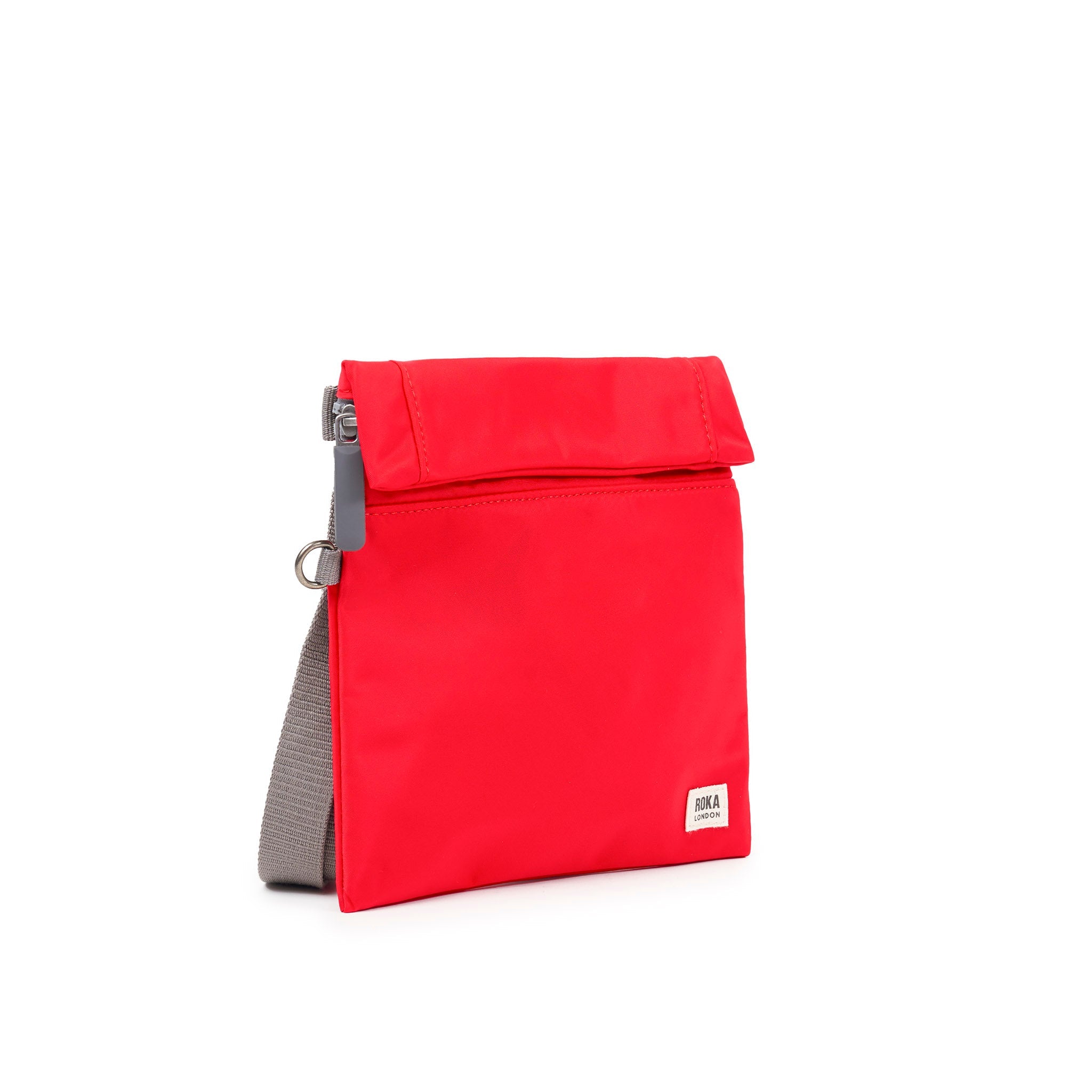Stratford Crossbody Bag Small Recycled Nylon - Chilli Oil