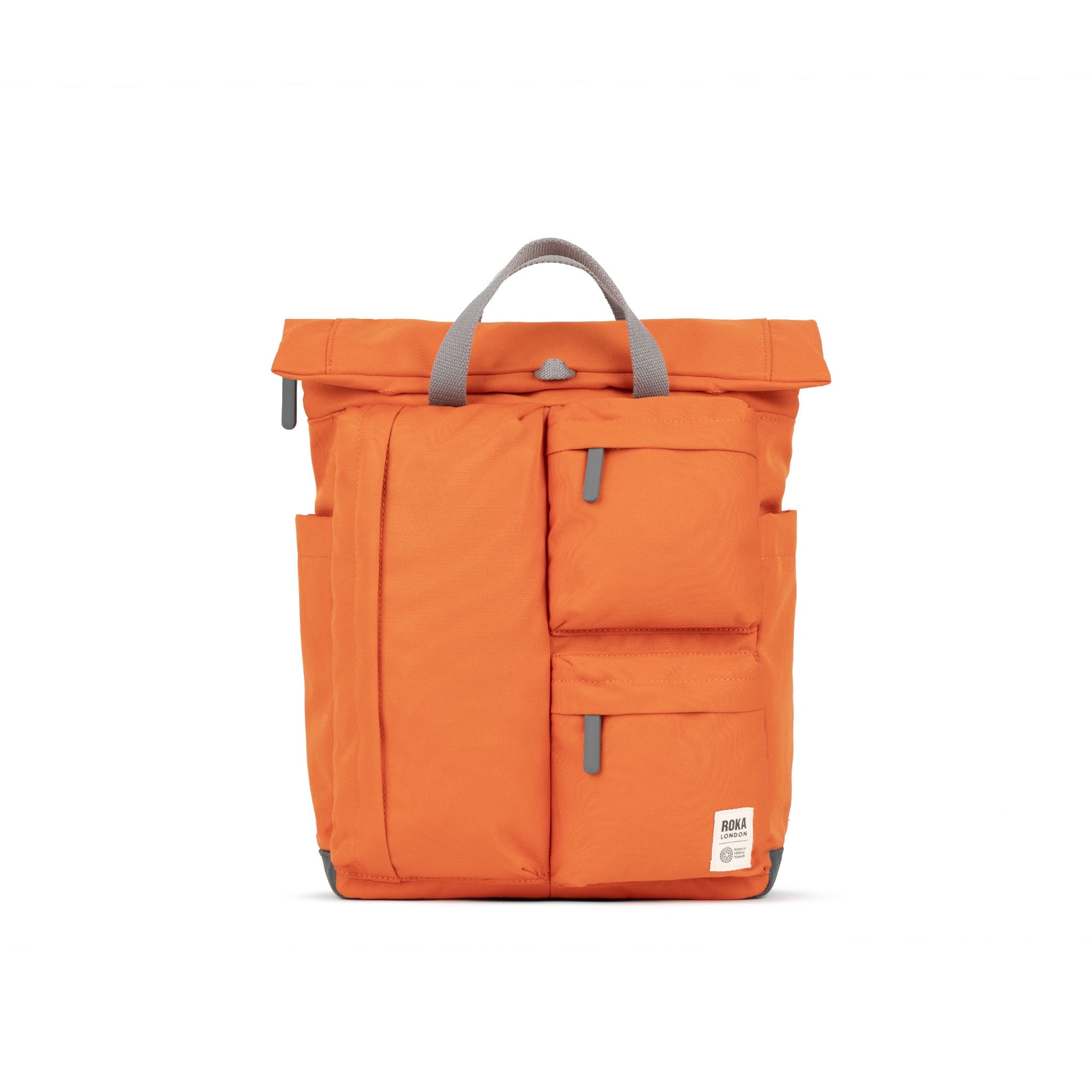 Waterhouse Multipocket Backpack Medium Recycled Canvas - Atomic Orange