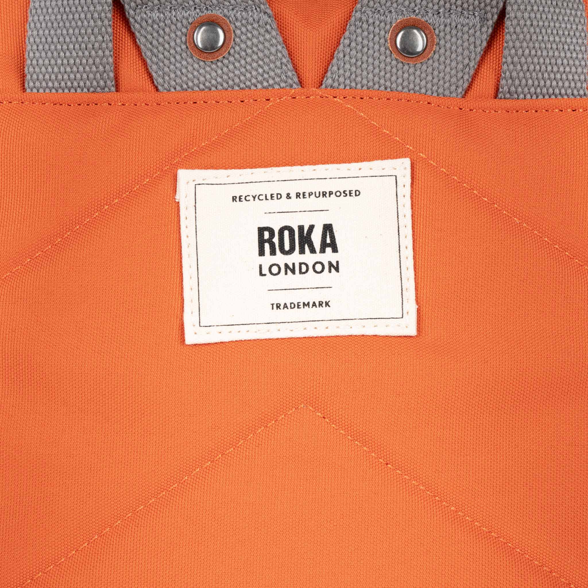 Waterhouse Multipocket Backpack Medium Recycled Canvas - Atomic Orange