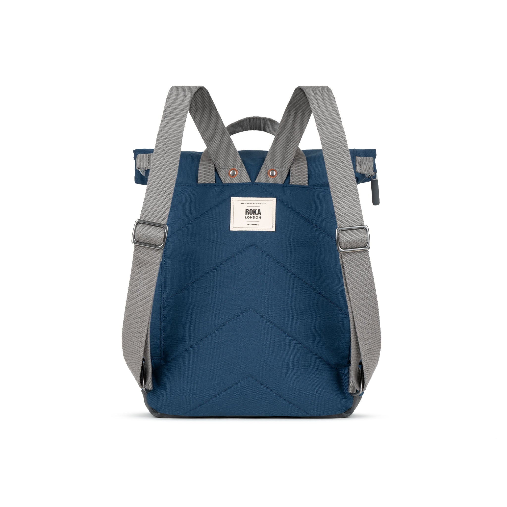 Waterhouse Multipocket Backpack Medium Recycled Canvas - Deep Blue