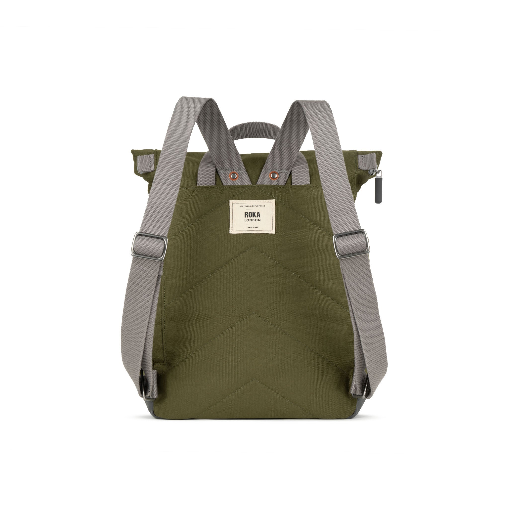 Waterhouse Multipocket Backpack Medium Recycled Canvas - Moss