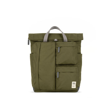 Waterhouse Multipocket Backpack Medium Recycled Canvas - Moss