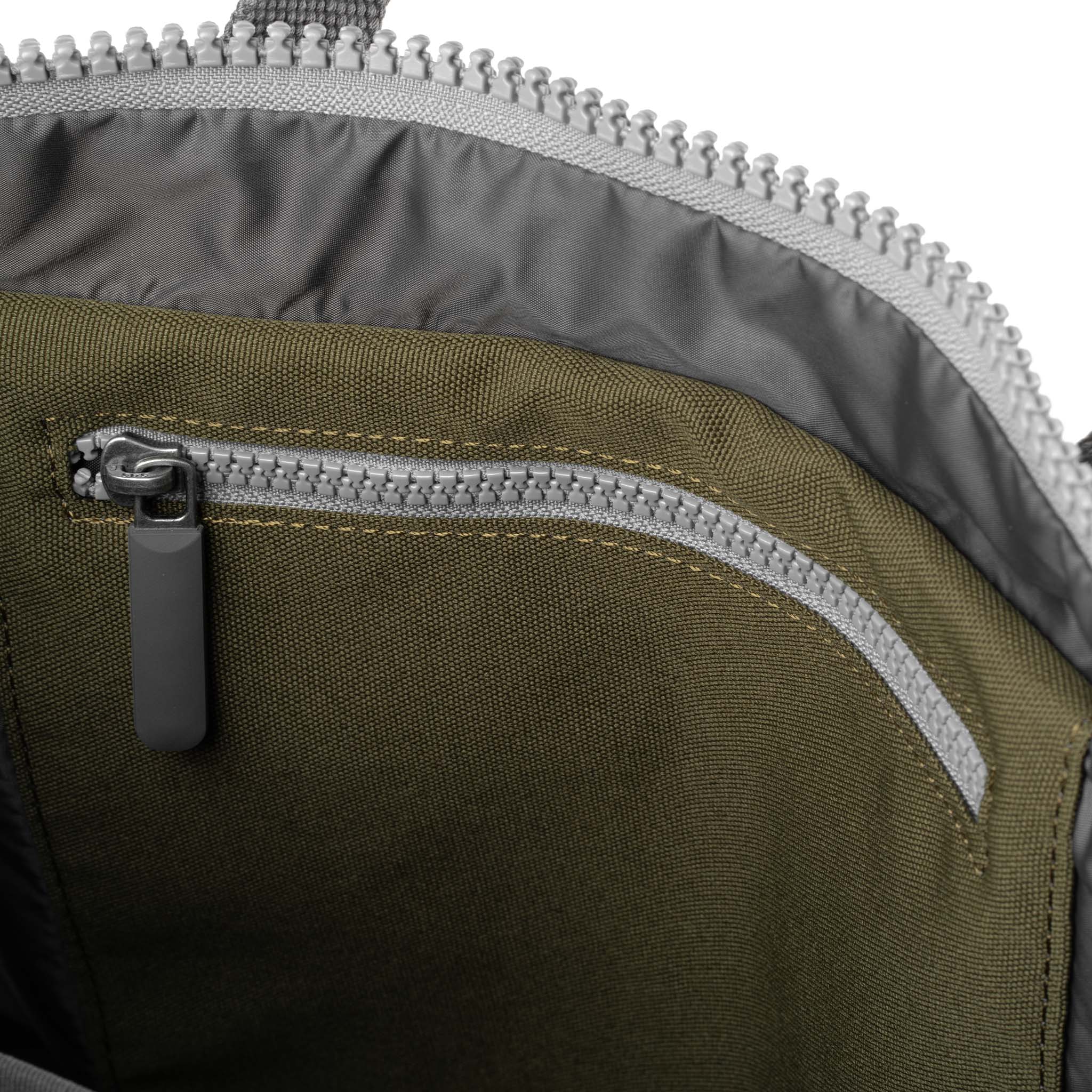 Waterhouse Multipocket Backpack Medium Recycled Canvas - Moss