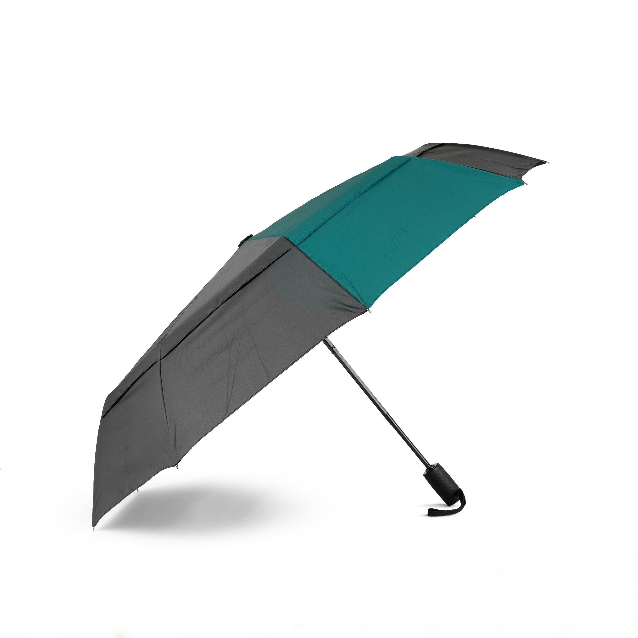 Waterloo Umbrella Medium Recycled Nylon - Black Teal