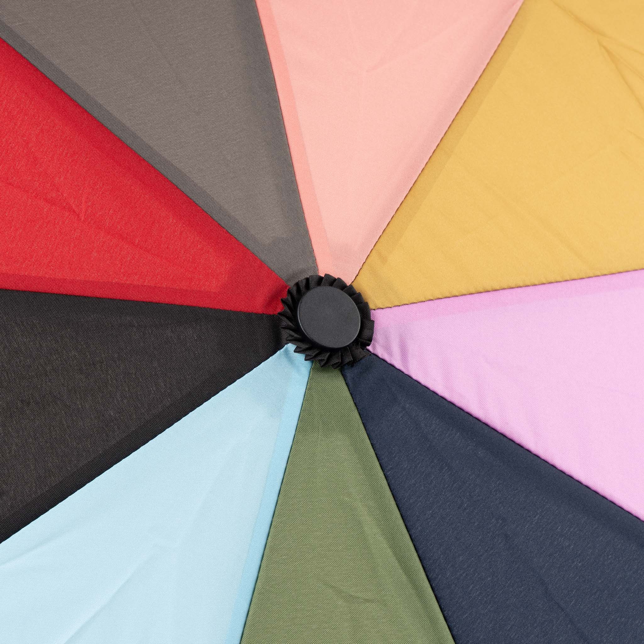 Waterloo Umbrella Medium Recycled Nylon Ripstop - Bright Rainbow