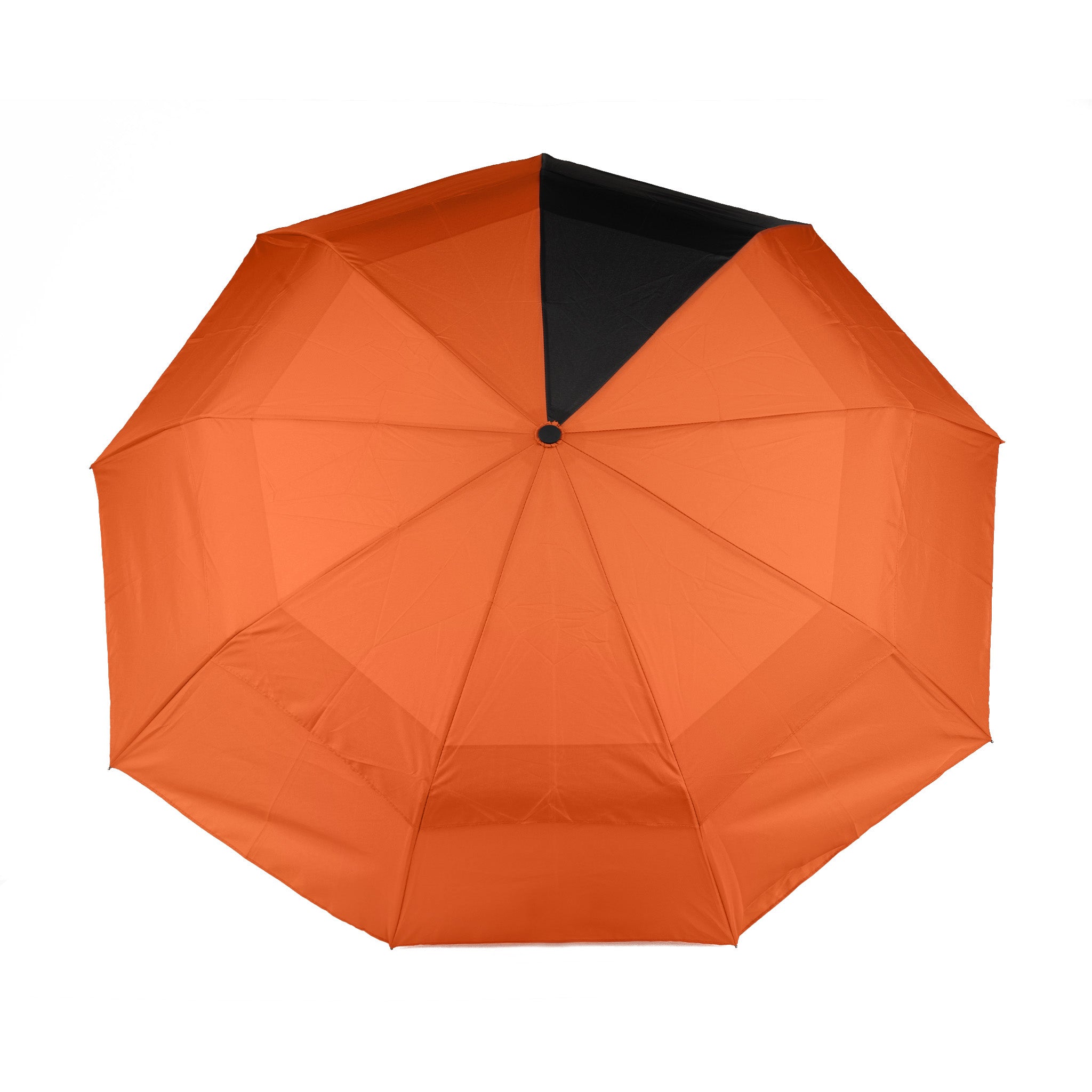 Waterloo Umbrella Medium Recycled Nylon - Orange Black