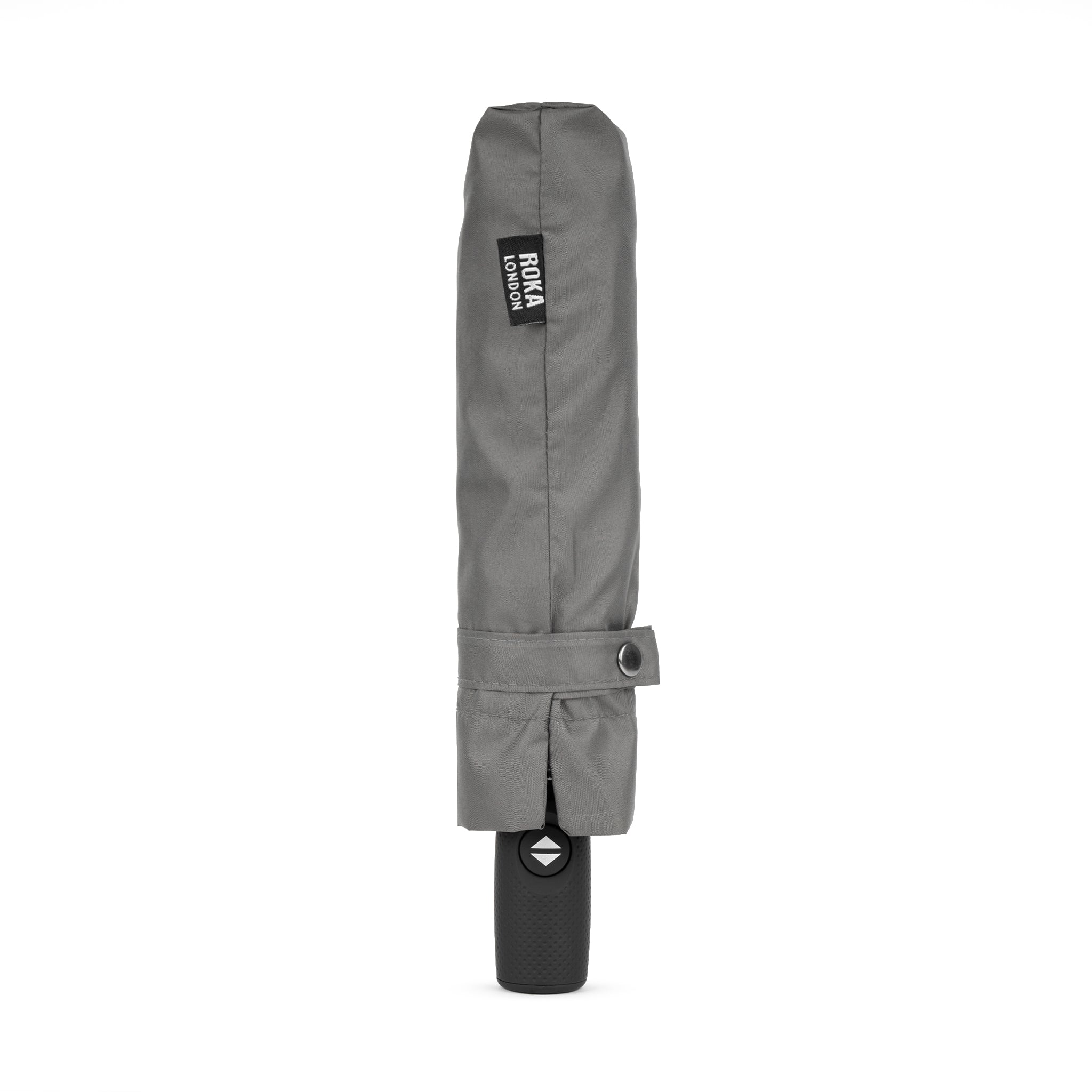 Waterloo Umbrella Medium Recycled Nylon - Graphite Cranberry