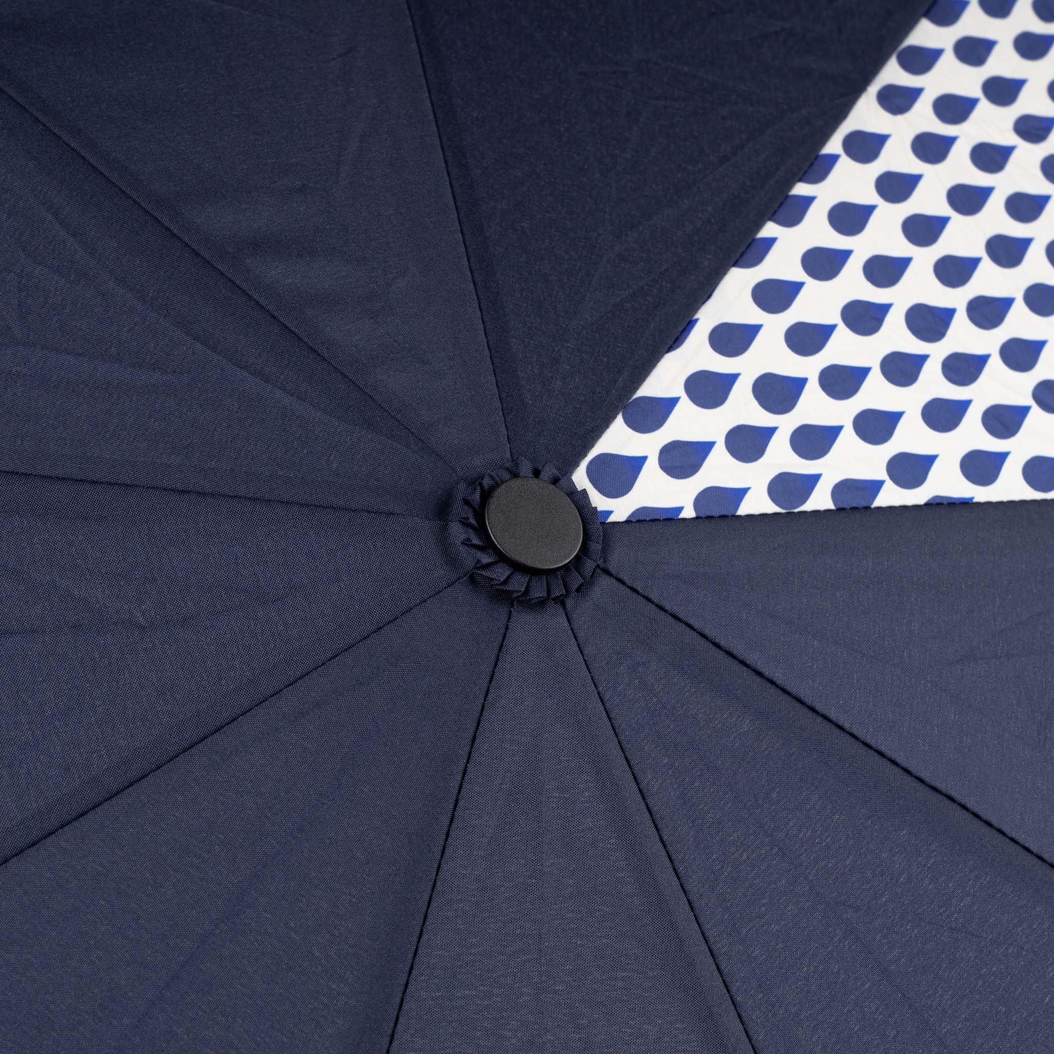 Waterloo Umbrella Medium Recycled Nylon - Indigo Drop