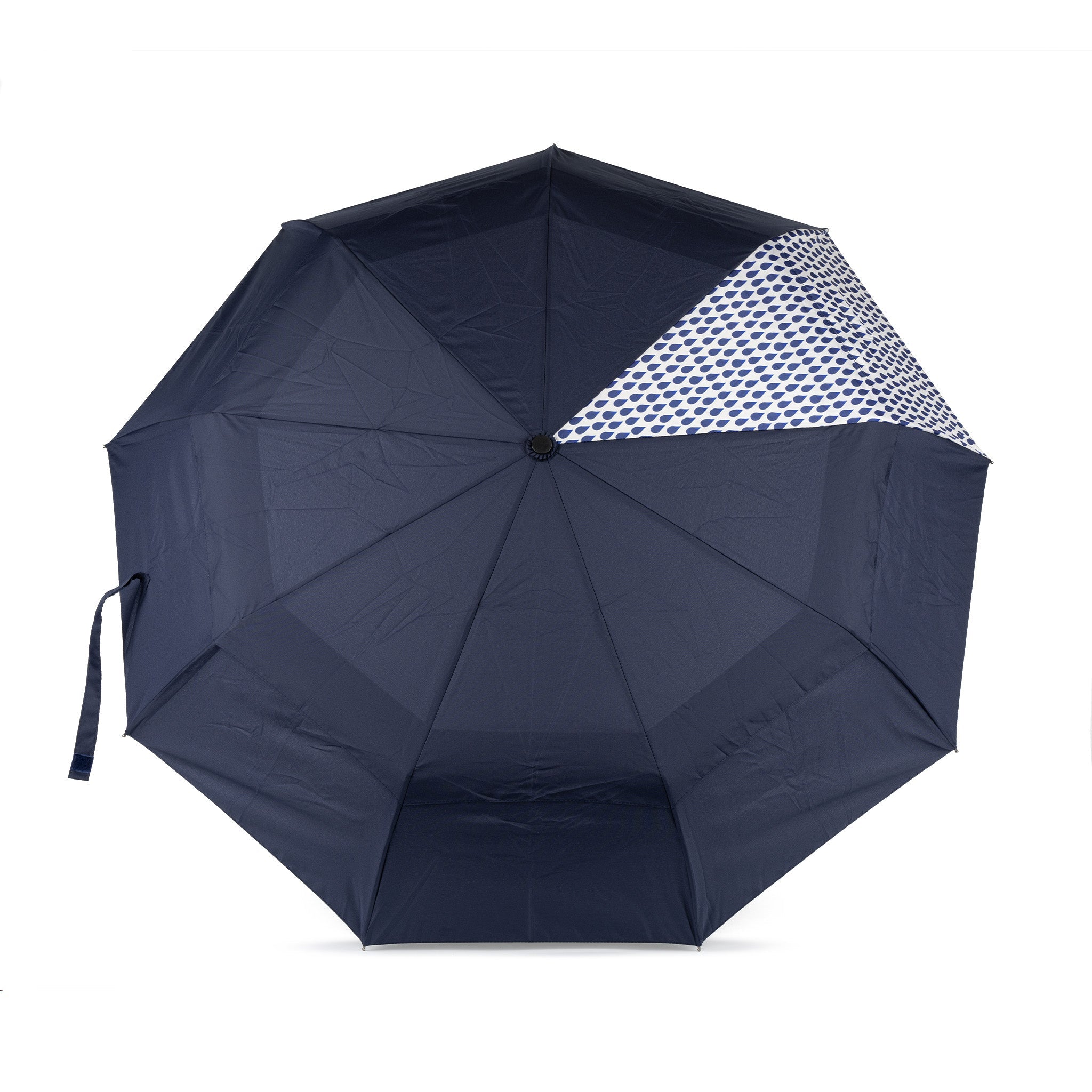 Waterloo Umbrella Medium Recycled Nylon - Indigo Drop