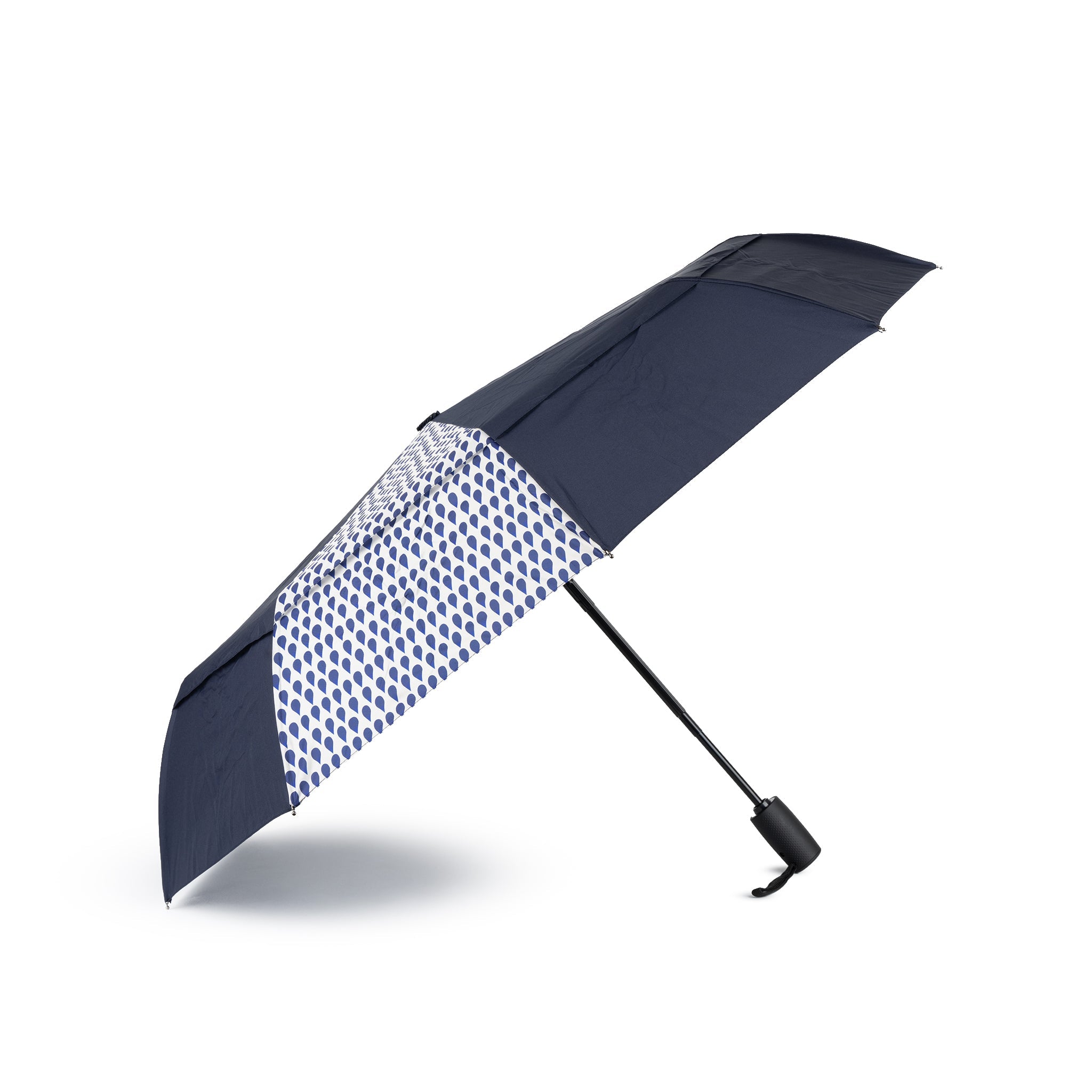 Waterloo Umbrella Medium Recycled Nylon - Indigo Drop