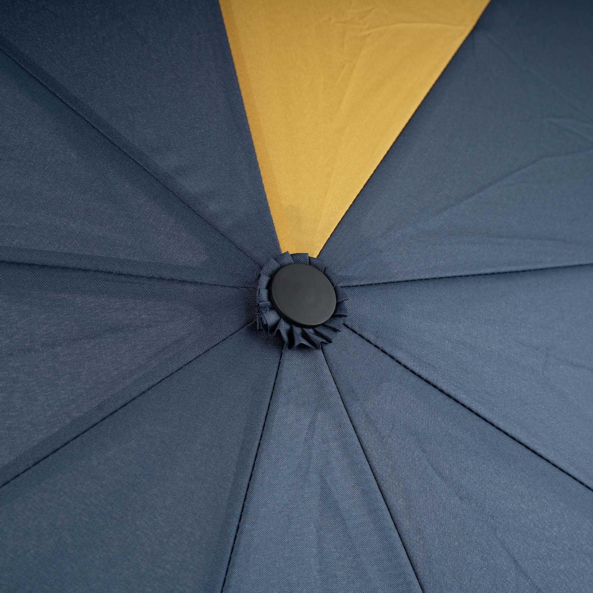 Waterloo Umbrella Medium Recycled Nylon - Midnight Corn