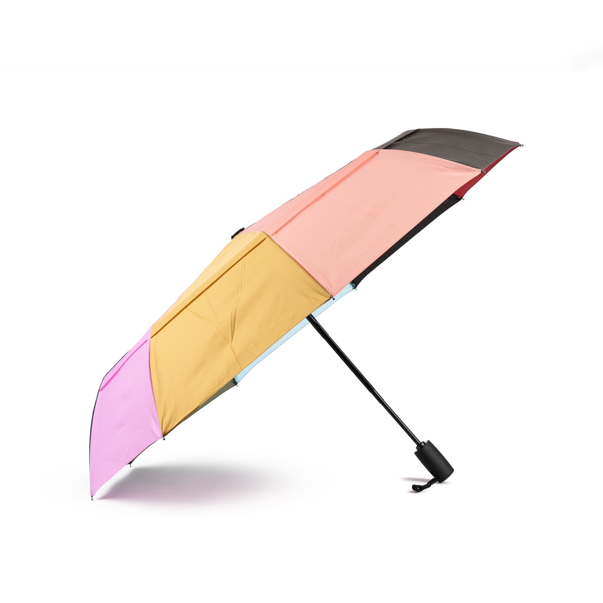 Waterloo Umbrella Medium Recycled Nylon Ripstop - Bright Rainbow