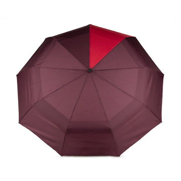 Waterloo Umbrella Medium Recycled Nylon - Plum Cranberry