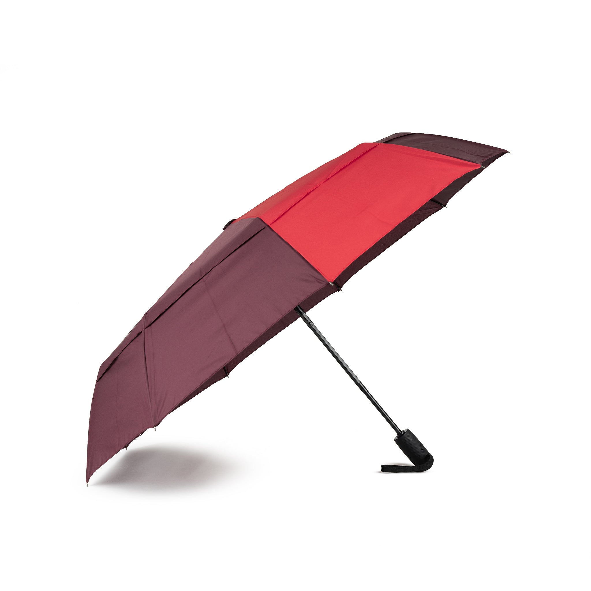 Waterloo Umbrella Medium Recycled Nylon - Plum Cranberry