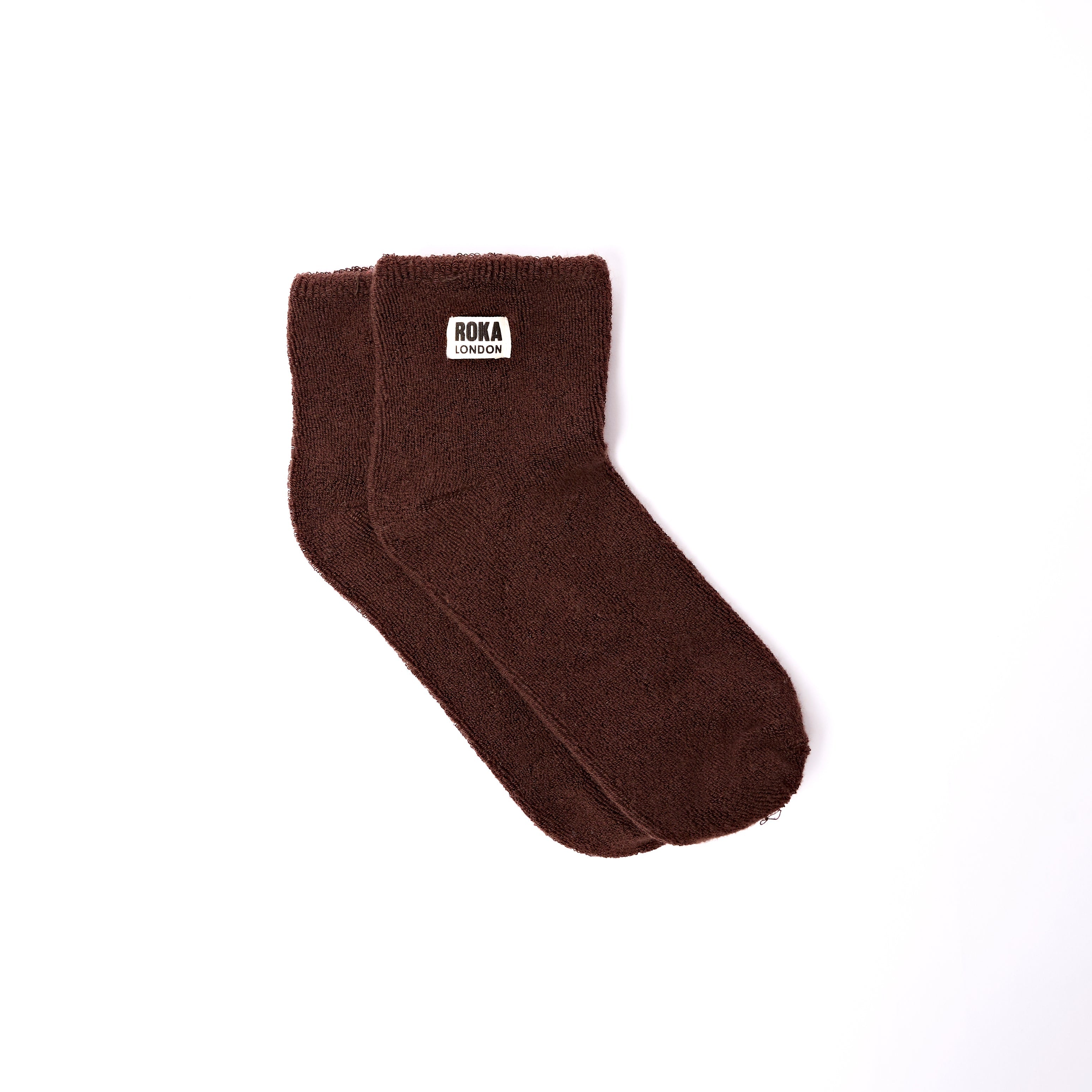 Watford Crop Socks for Women in Coco