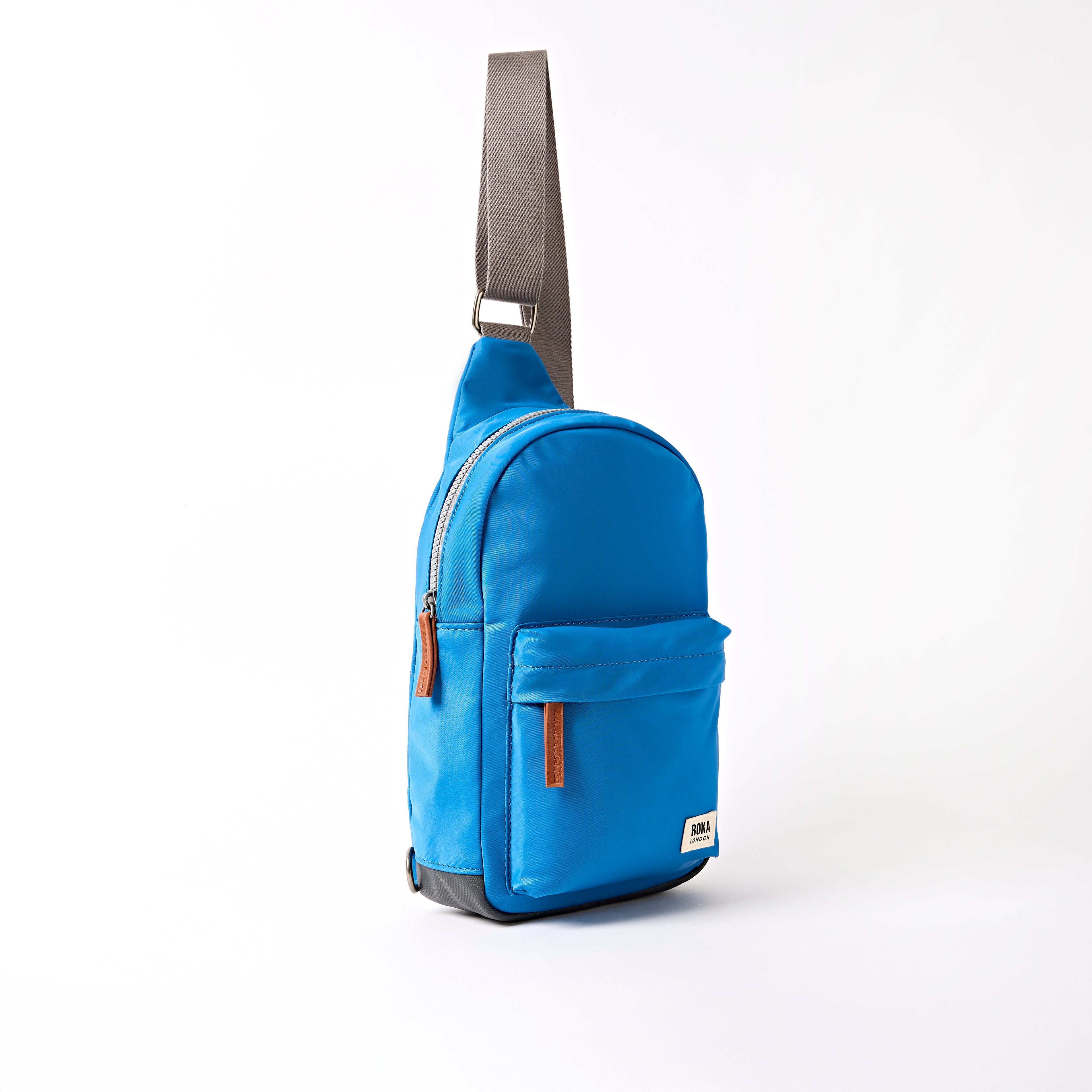 Willesden Sling Bag Large Recycled Nylon - Malibu Blue
