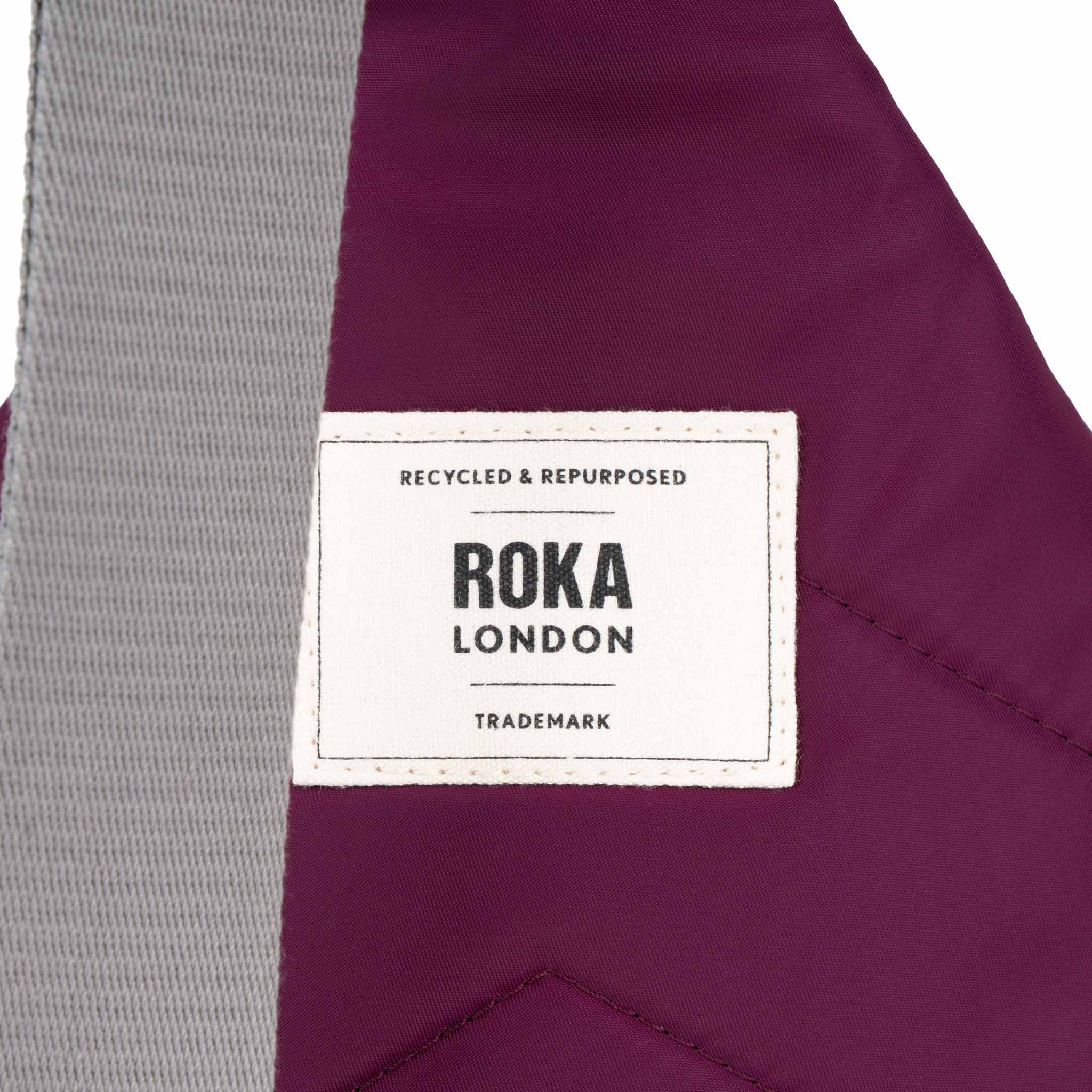 Willesden Sling Bag Large Recycled Nylon Ripstop - Royal Burgundy