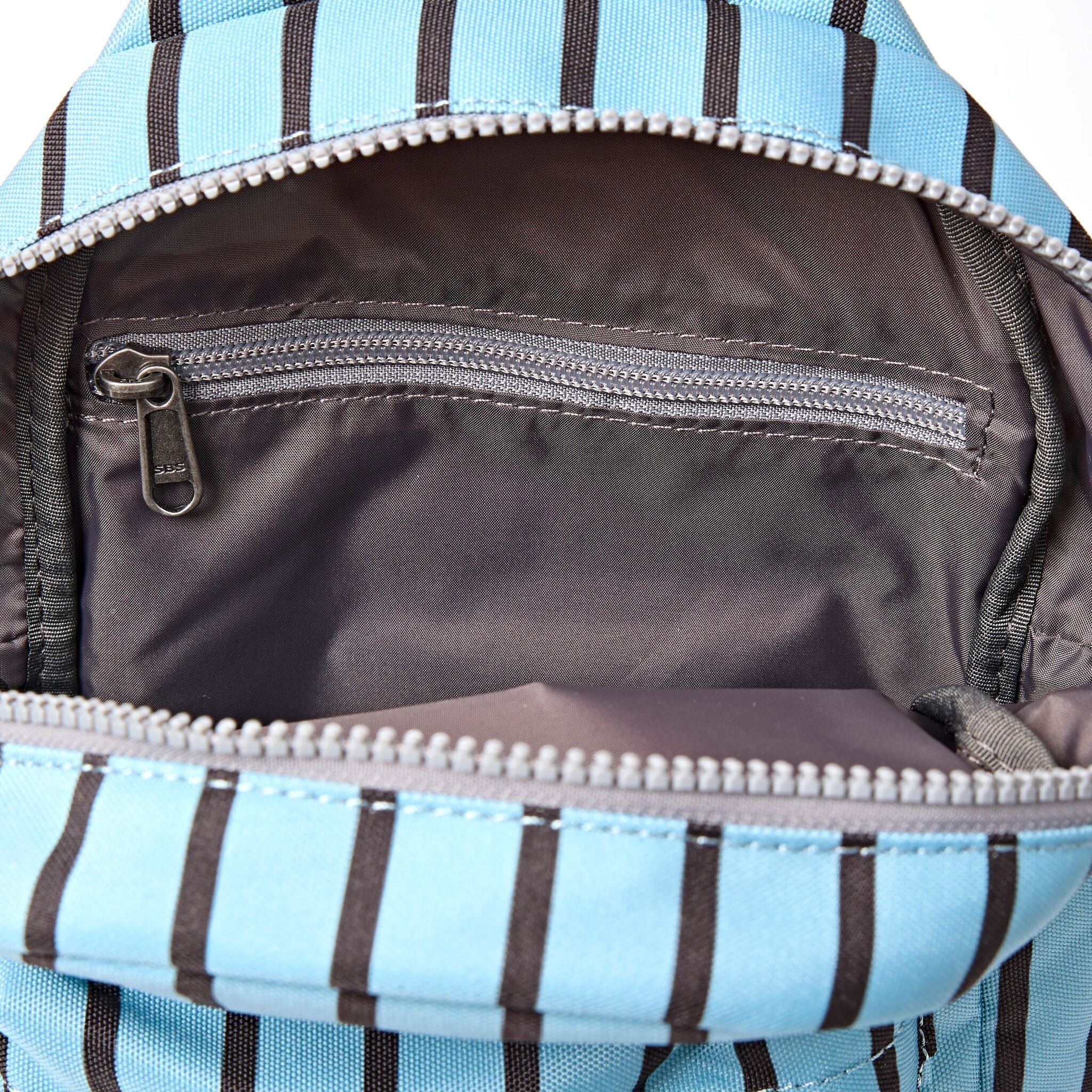 Willesden Sling Bag in Blue Stripe