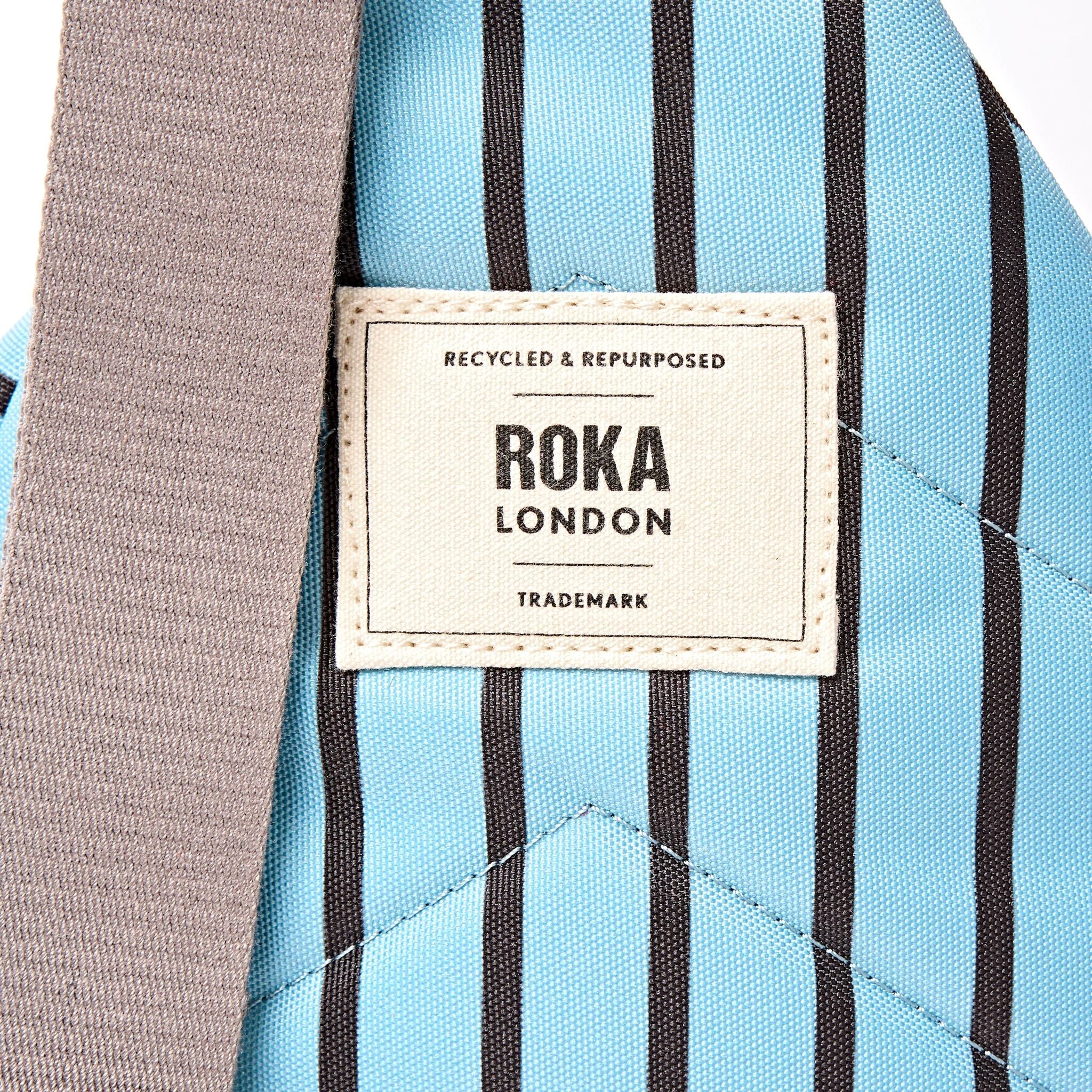 Willesden Sling Bag in Blue Stripe