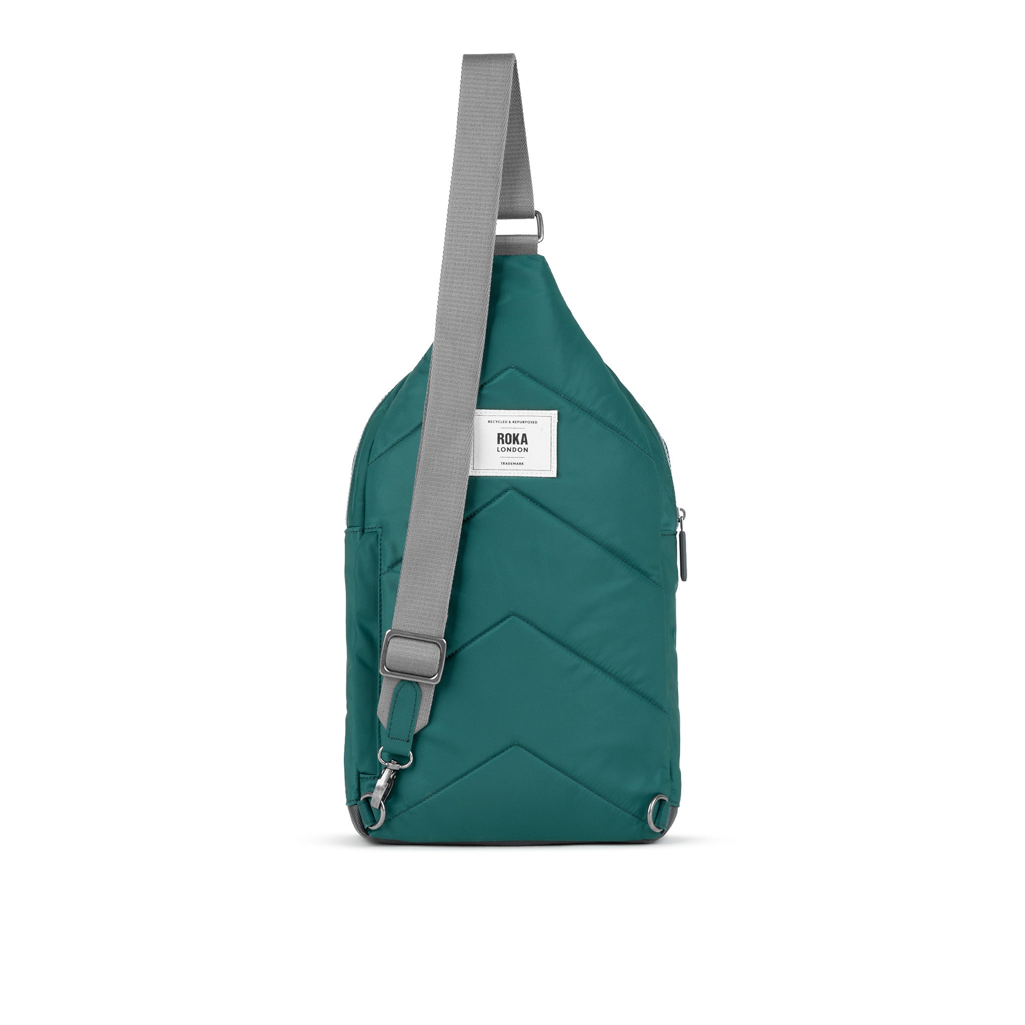 Willesden Sling Bag Large Recycled Nylon - Teal