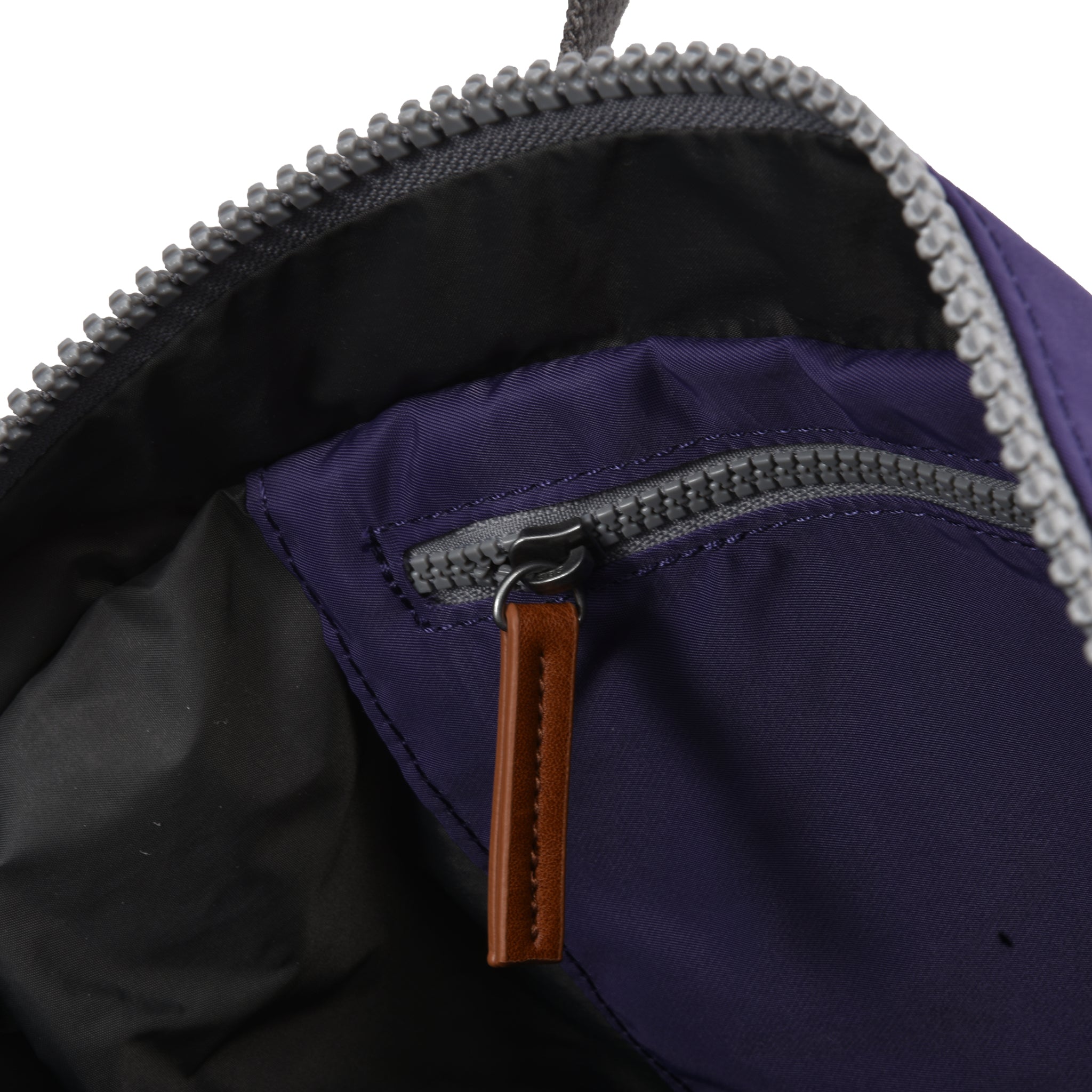 Canfield Roll Top Backpack Small Recycled Nylon - Mulberry