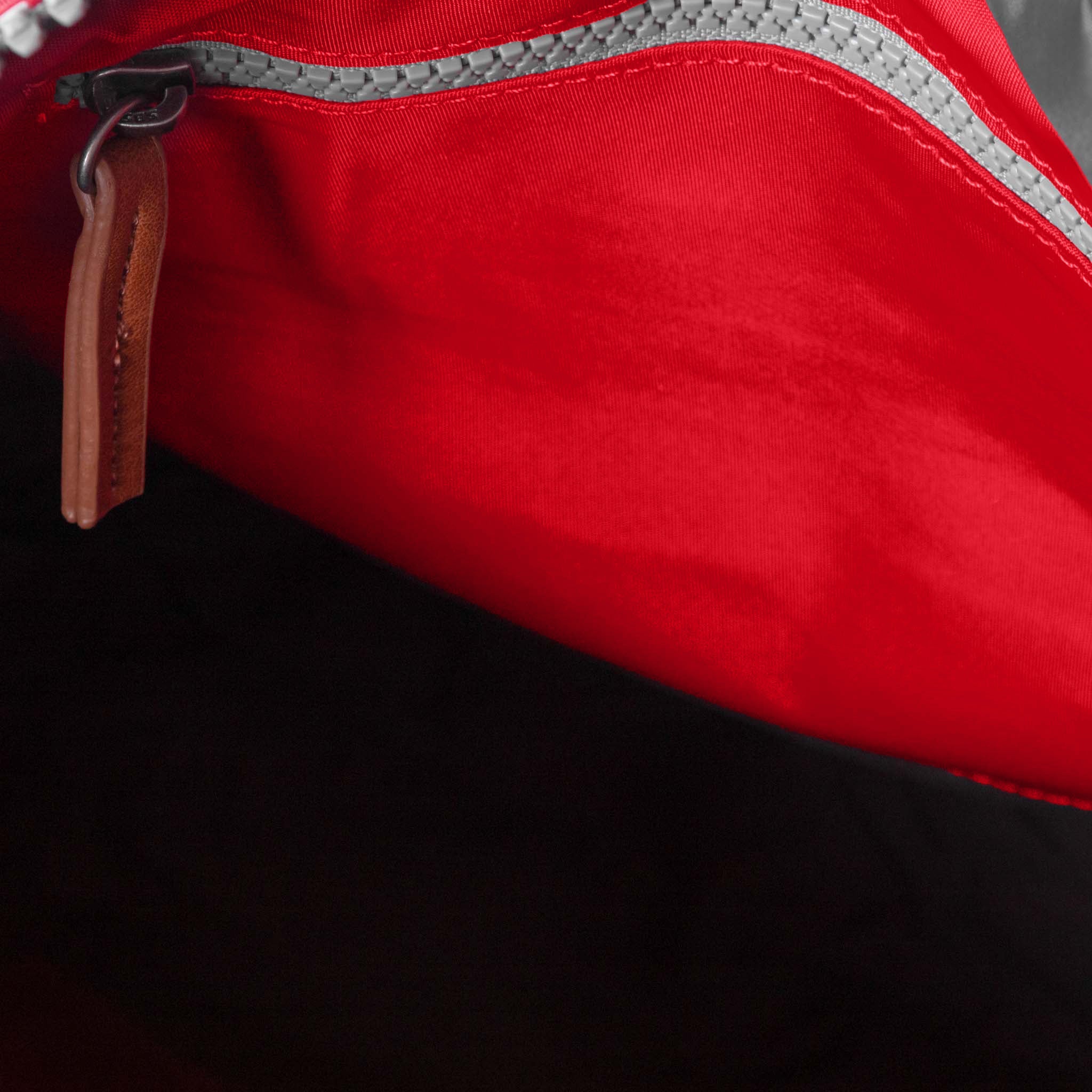 Canfield Roll Top Backpack Small Recycled Nylon - Cranberry