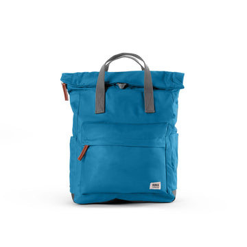 Canfield Roll Top Backpack Medium Recycled Nylon - Marine
